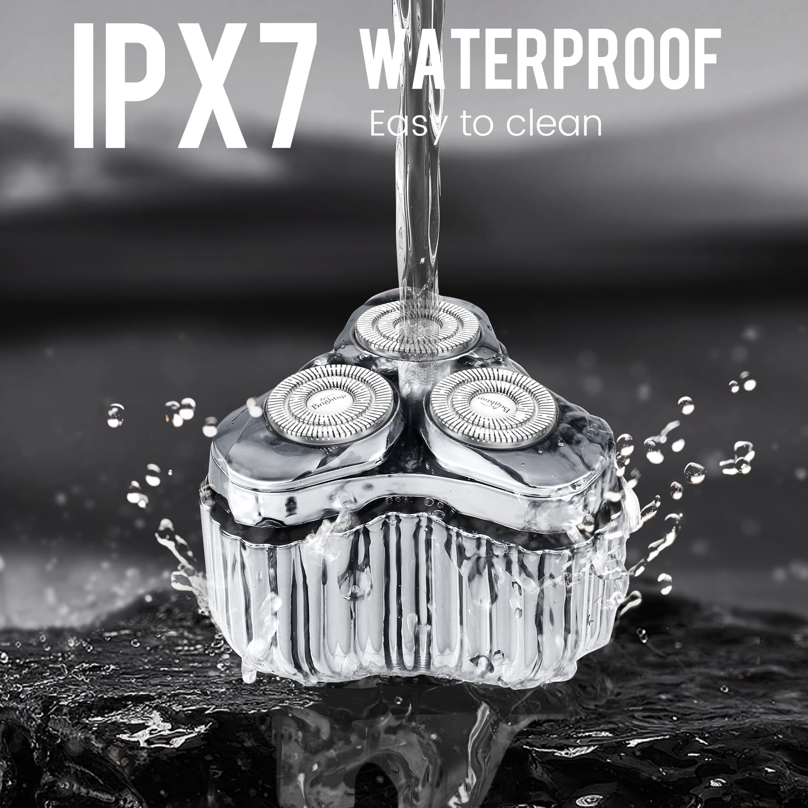 Compact Electric Razor Travel Pocket Shaver, Rechargeable Usb C Mini Shavers For Men, Ipx7 Washable Wet Dry Portable Razors, Ide