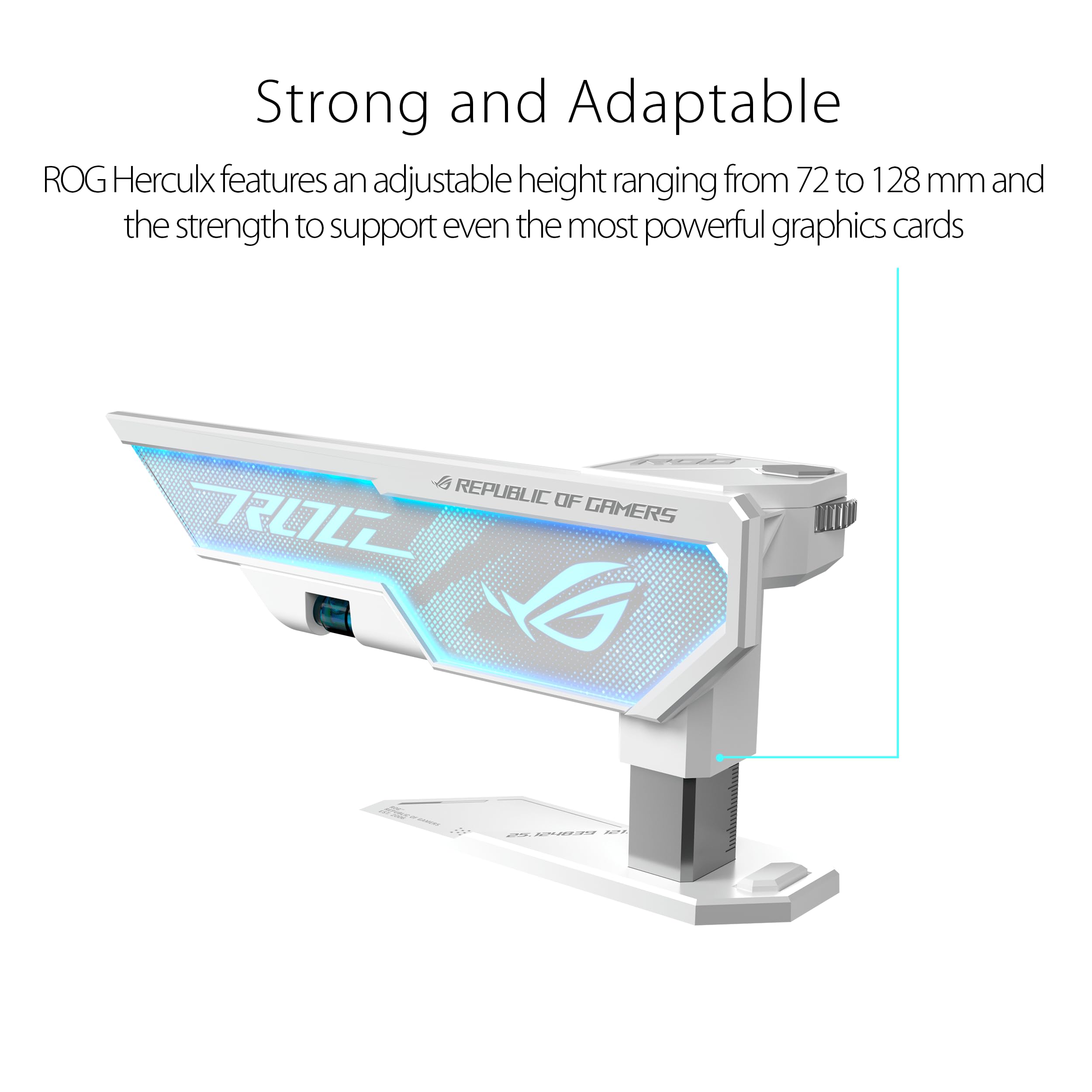 Asus Rog Herculx Graphics Card Holder - Thumbnail 2