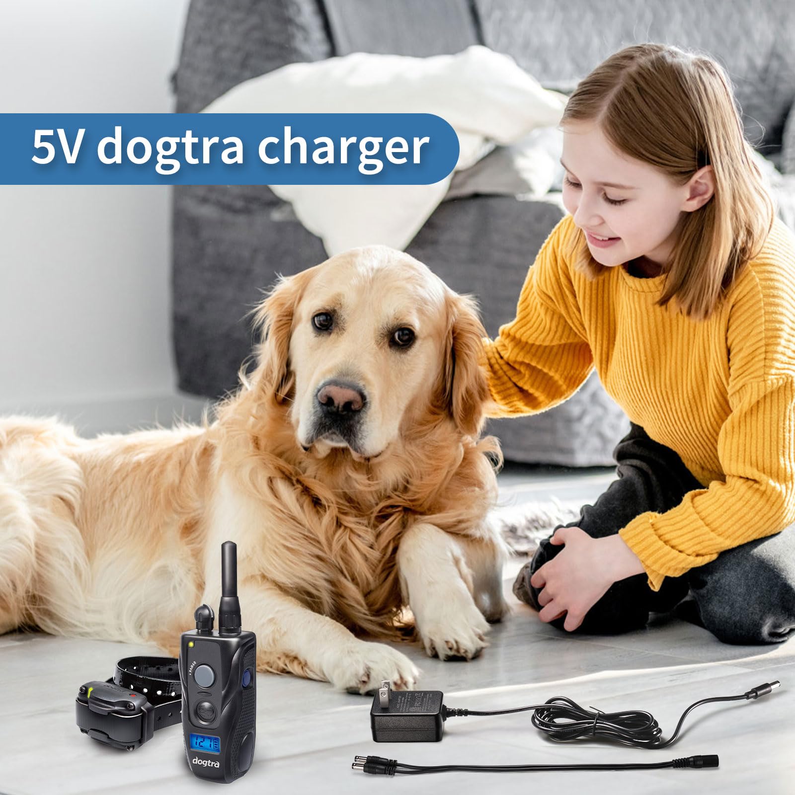 For Dogtra Charger Dogtra Dog Charger Is Compatible With Ys300, Ys600, Ef-3000, 280C, 282C, 200C, And 202C. Dogtra Charger With