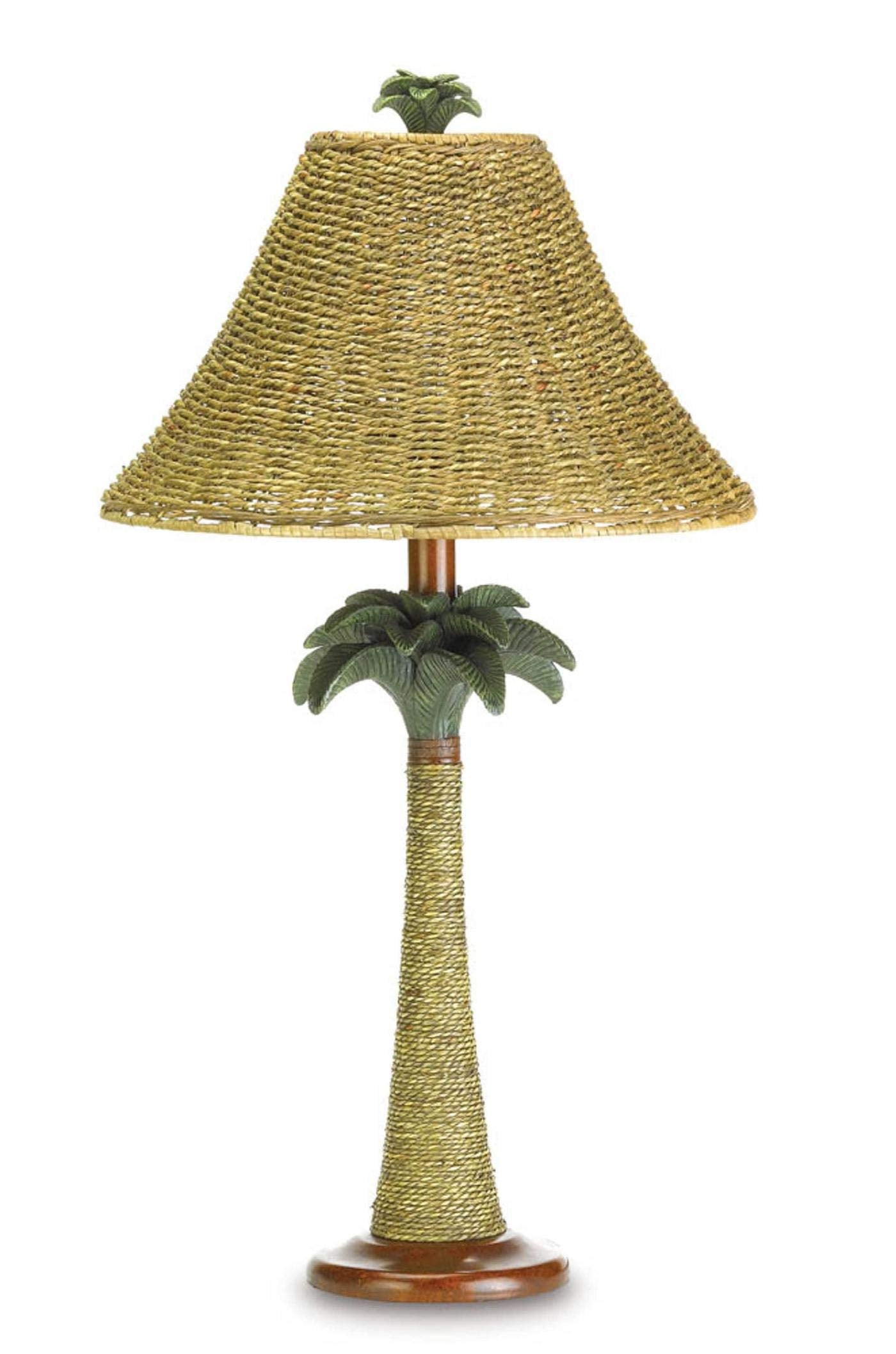 Palm Tree Rattan Lamp 10037989
