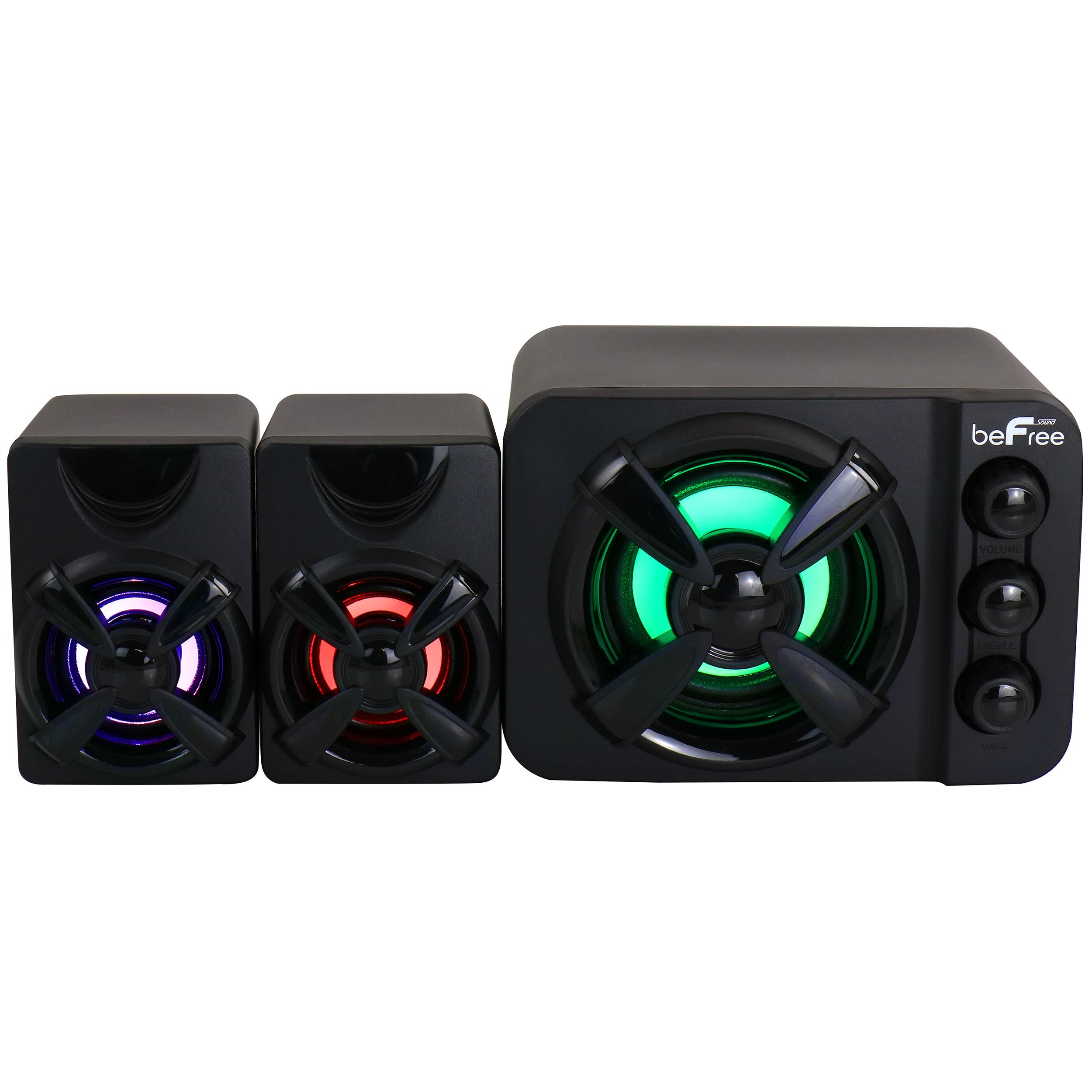 Befree Sound Color Led 2.1 Gaming Speaker System