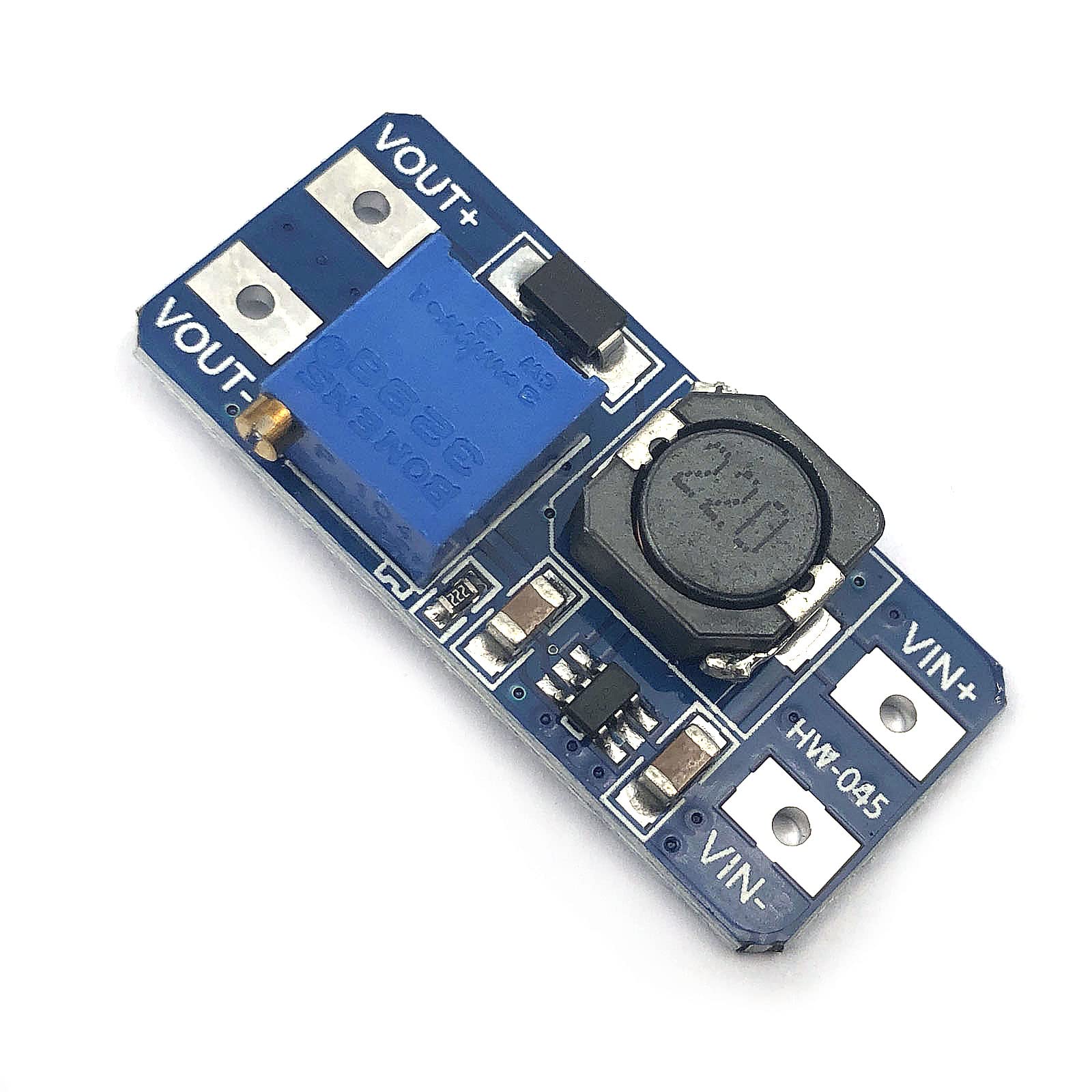 Fainwan 5Pcs Mt3608 Dc Dc Step Up Power Apply Module Booster 2A Power Module Compatible With Ar Duino