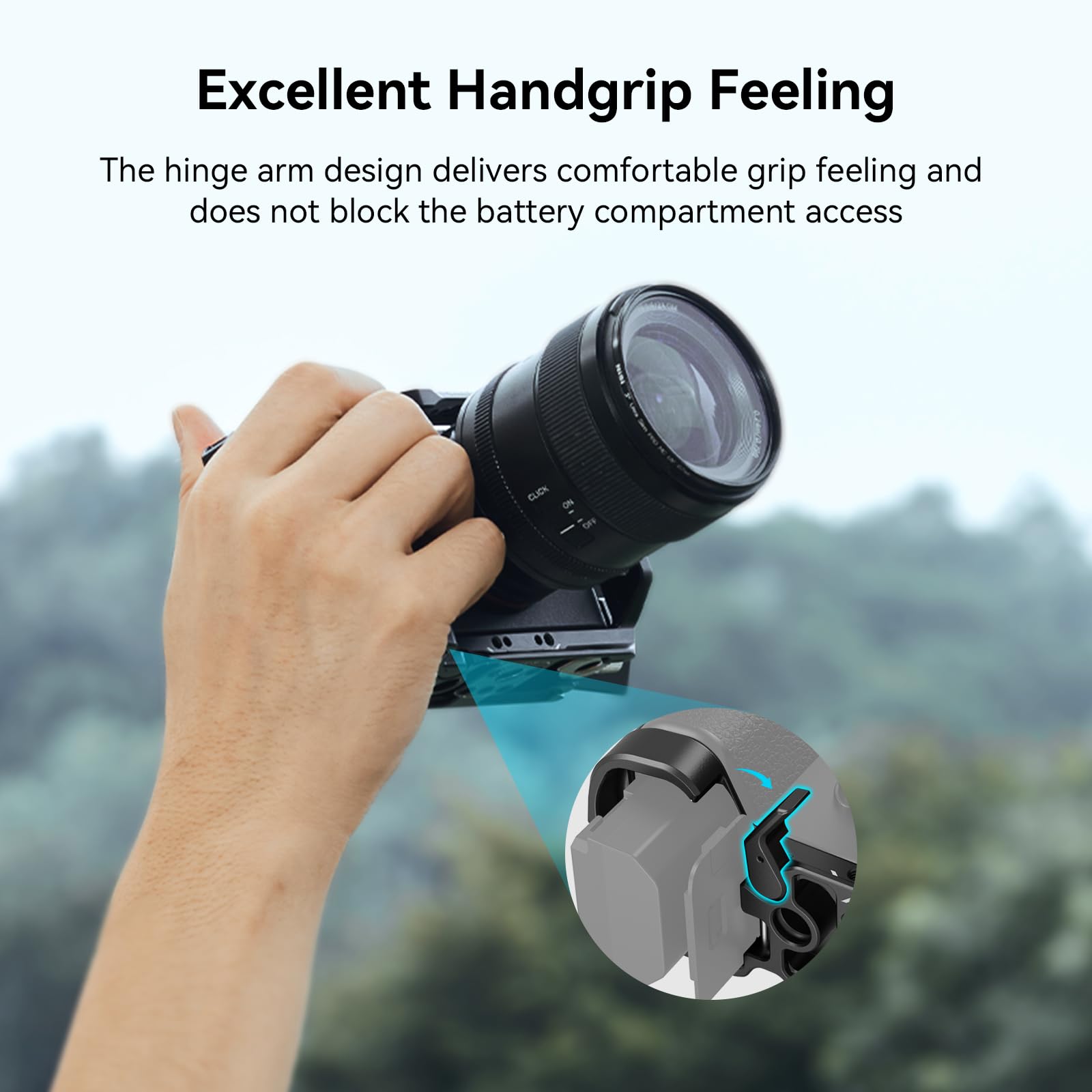 Smallrig Cage Kit For Sony A7C Ii / A7Cr With A Cable Clamp For Hdmi, Full Access Vlog Making Camera Video Cage For Sony Alpha 7