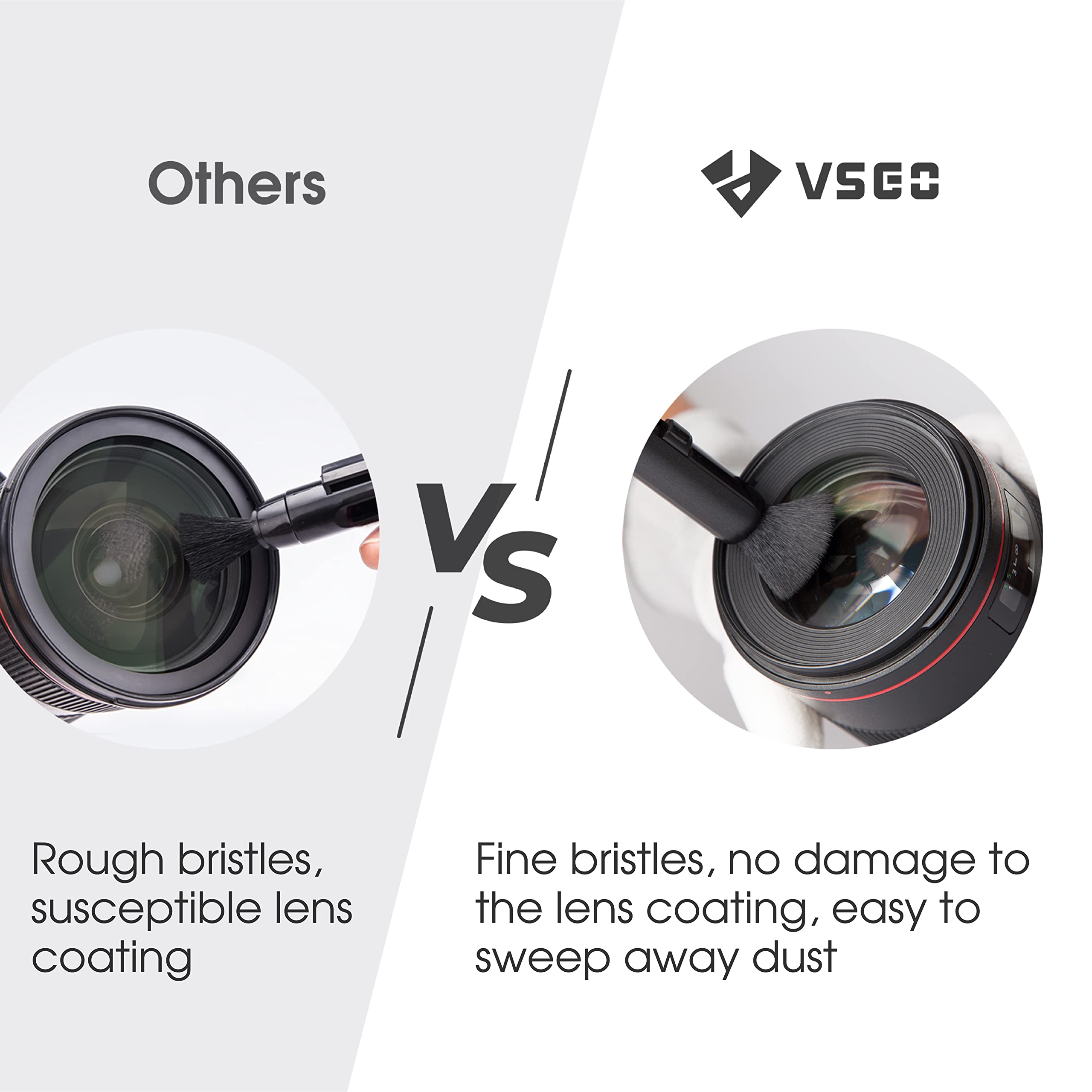 Vsgo V P03E Lens Cleaner Pen Power Switch Lens Cleaning Pen Compatible For Canon, Nikon, Pentax, Sony Digital Camera Cleaning,Ar