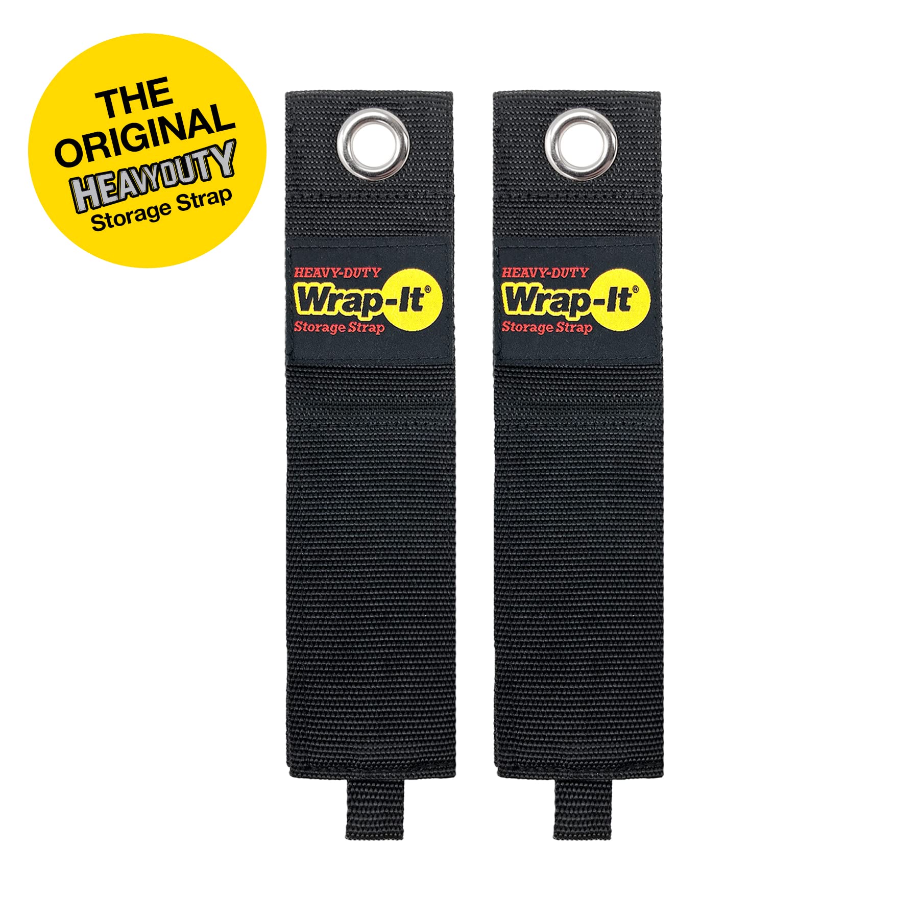 Heavy Duty Wrap It Storage Straps, 22'' (2 Pack)   Hook And Loop Organizer Hanger For Extension Cords, Cables, Hoses, Rope And M