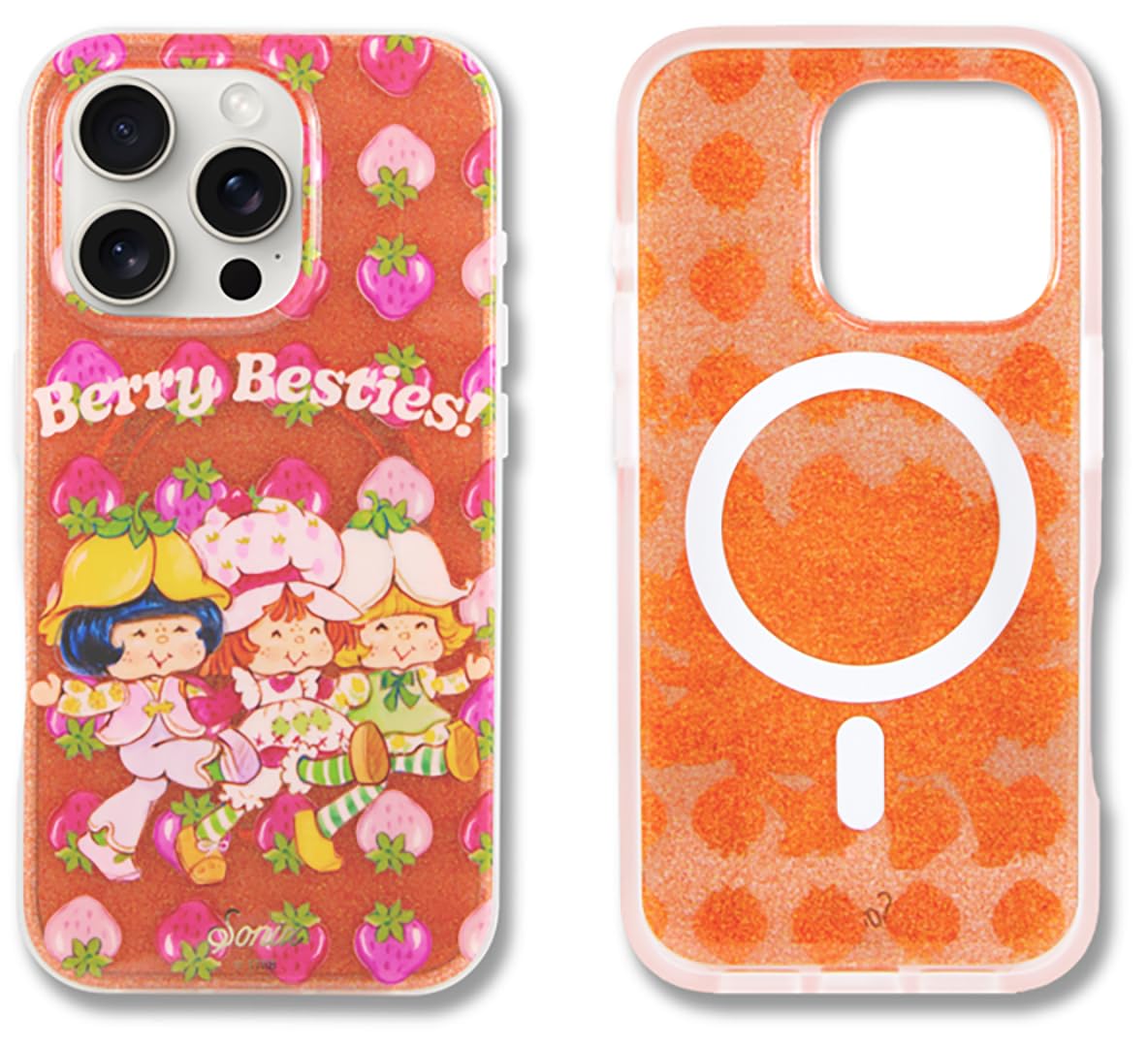 Sonix X Strawberry Shortcake Case For Iphone 16 Pro | Compatible With Magsafe | 10Ft Drop Tested | Strawberry Shortcake Berry Be