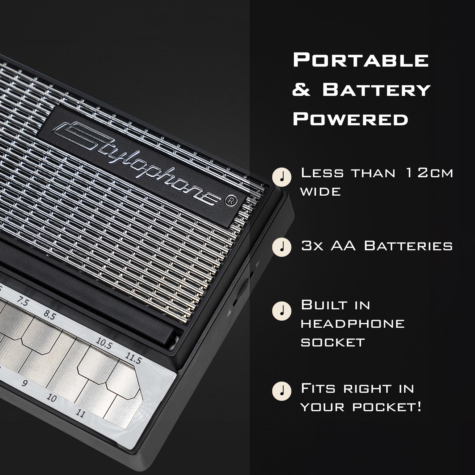 Stylophone The Original Pocket Electronic Synthesizer | Synth Musical Instrument | Synthesizer Keyboard | Stylophone Instrument