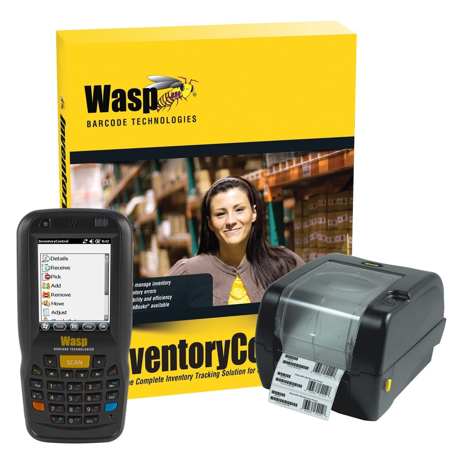 Wasp 633808929404 Inventory Control Standard with DT60 + WPL305 Retail