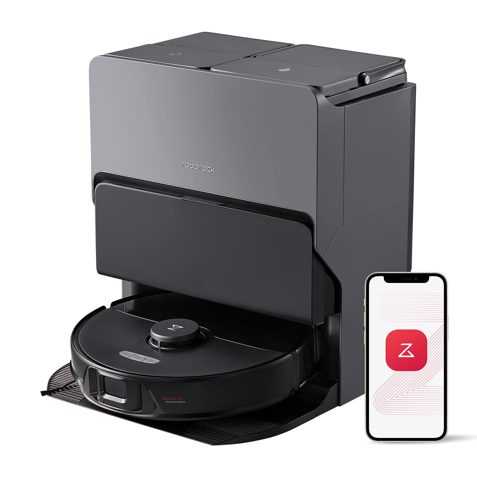 Roborock S8 Max Ultra Robot Vacuum And Mop, All In One Dock, Precisense Lidar Navigation, Smart Dirt Detection, Self Emptying, 8