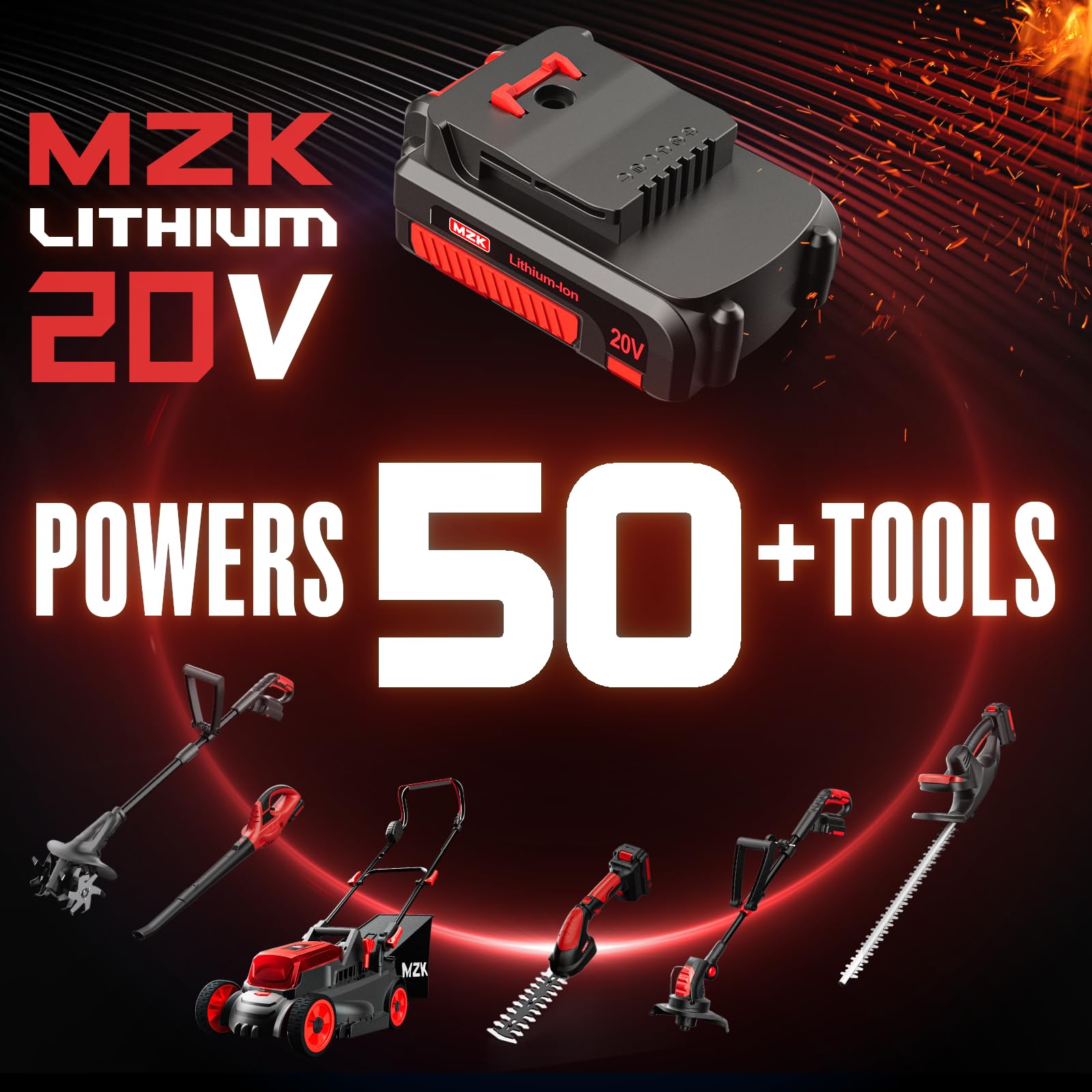 Mzk 20V Battery Pack (20V 2Ah)