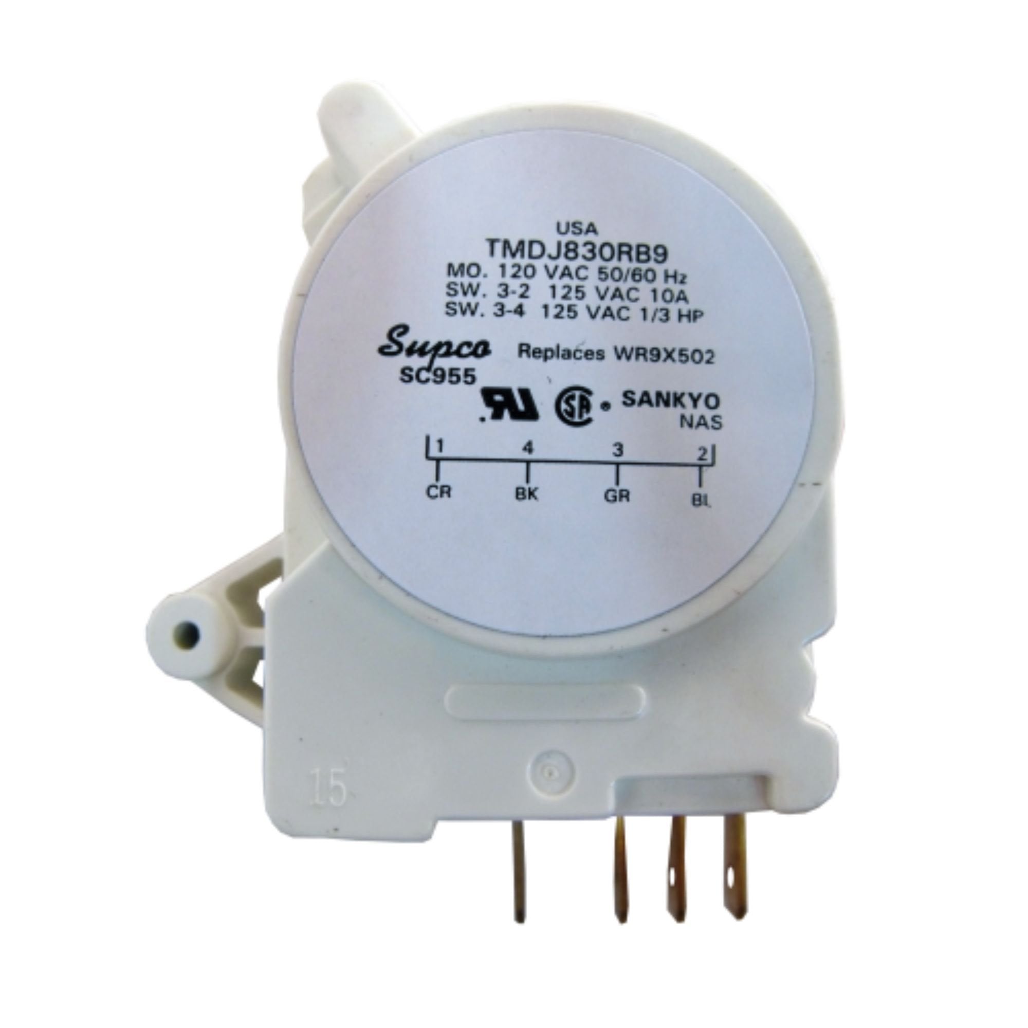 Supco Sc955 Defrost Timer Ge Exact Wr9X502