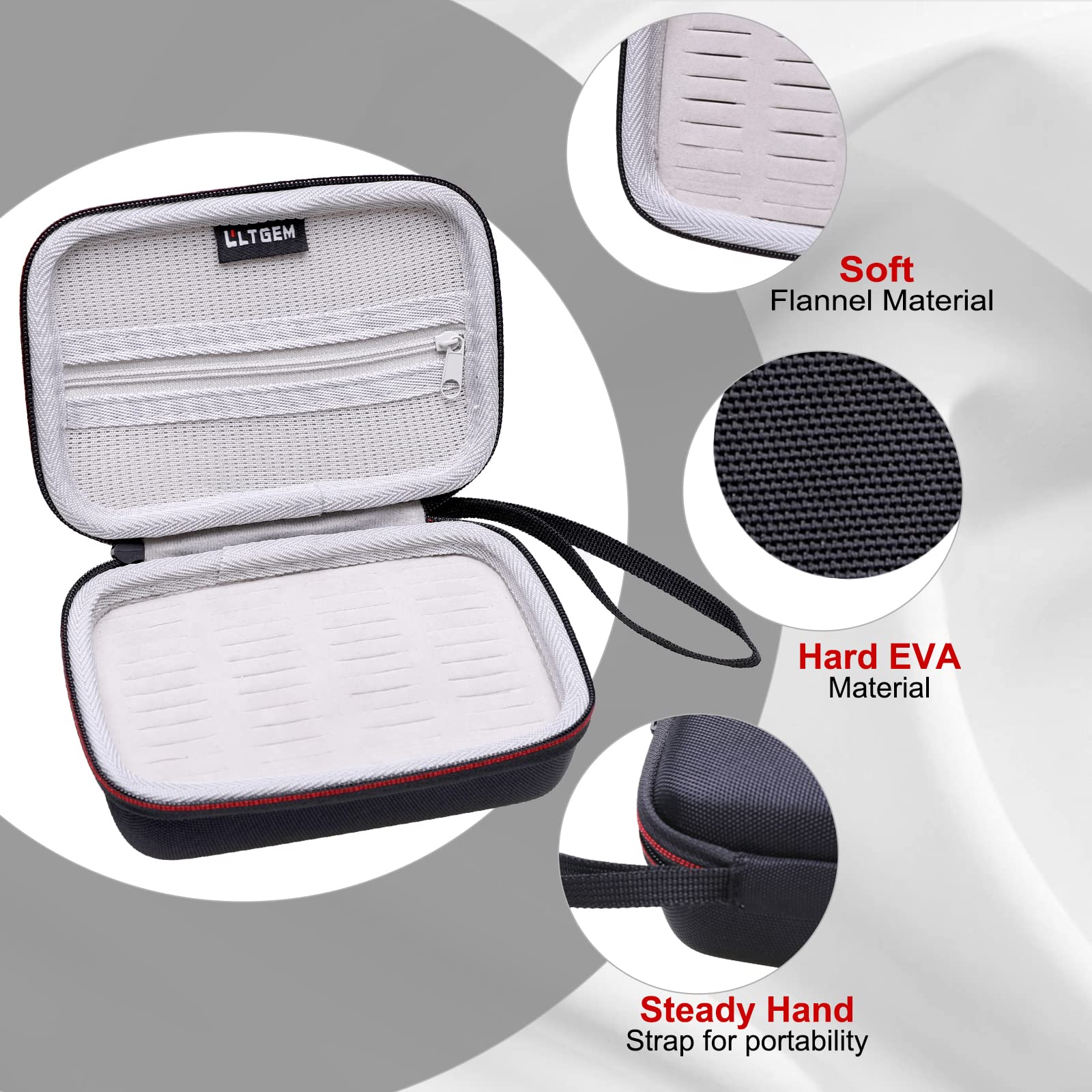 Ltgem Guitar Pick Holder Case Compatible With Fender/Chromacast/Daddario/Jim Dunlop/Unlp Musical Instrument Guitar Accessories,