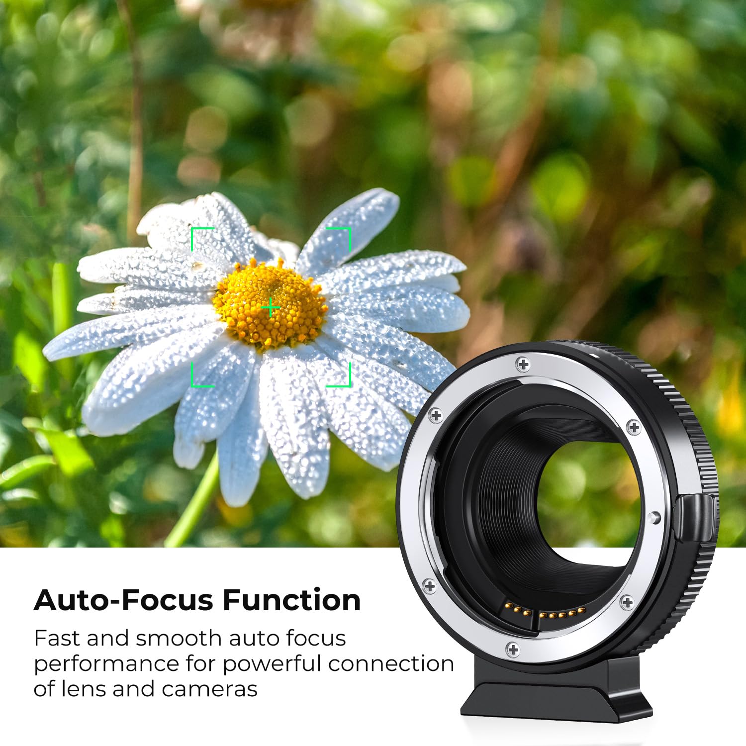 K&F Concept Ef To Eos M Adapter, Auto Focus Lens Mount Adapter For Canon Ef Ef S Lens And Canon Eos M Mount Cameras