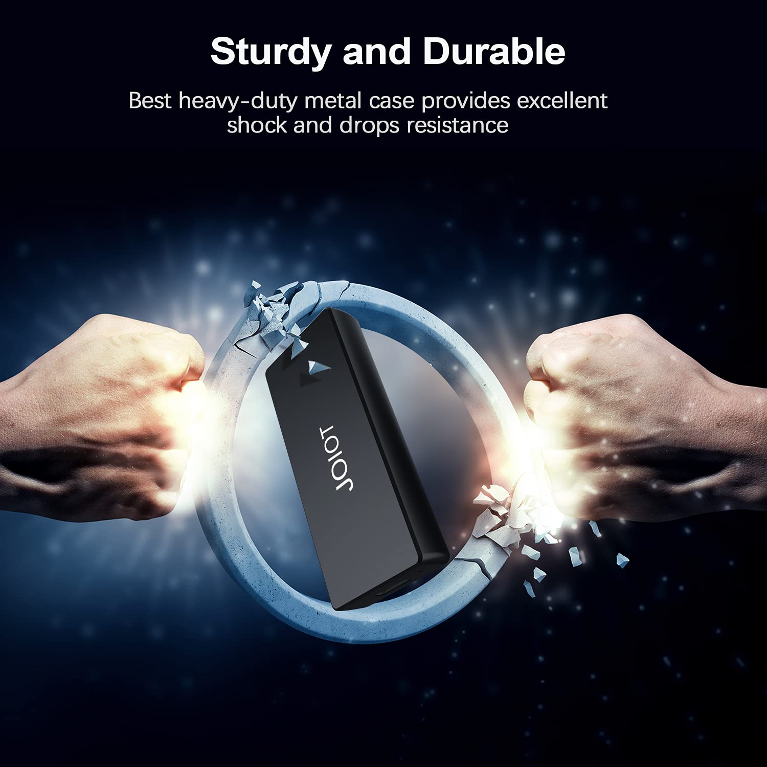 Joiot 500Gb Portable External Ssd Up To 430Mb/S Usb 3.1 Type C Ultra Light External Solid State Drive, Mini Portable Solid State