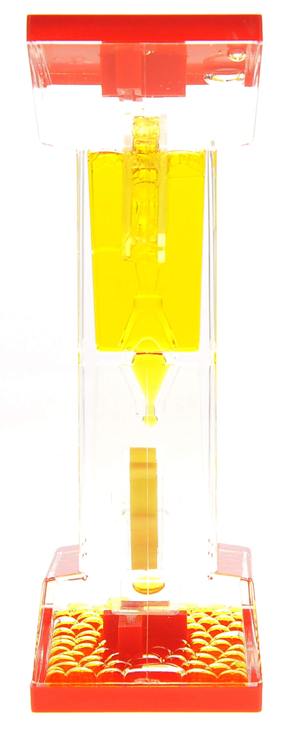 Az Trading & Import Tg01-Yellow Liquid Motion Bubbler, Multicolor