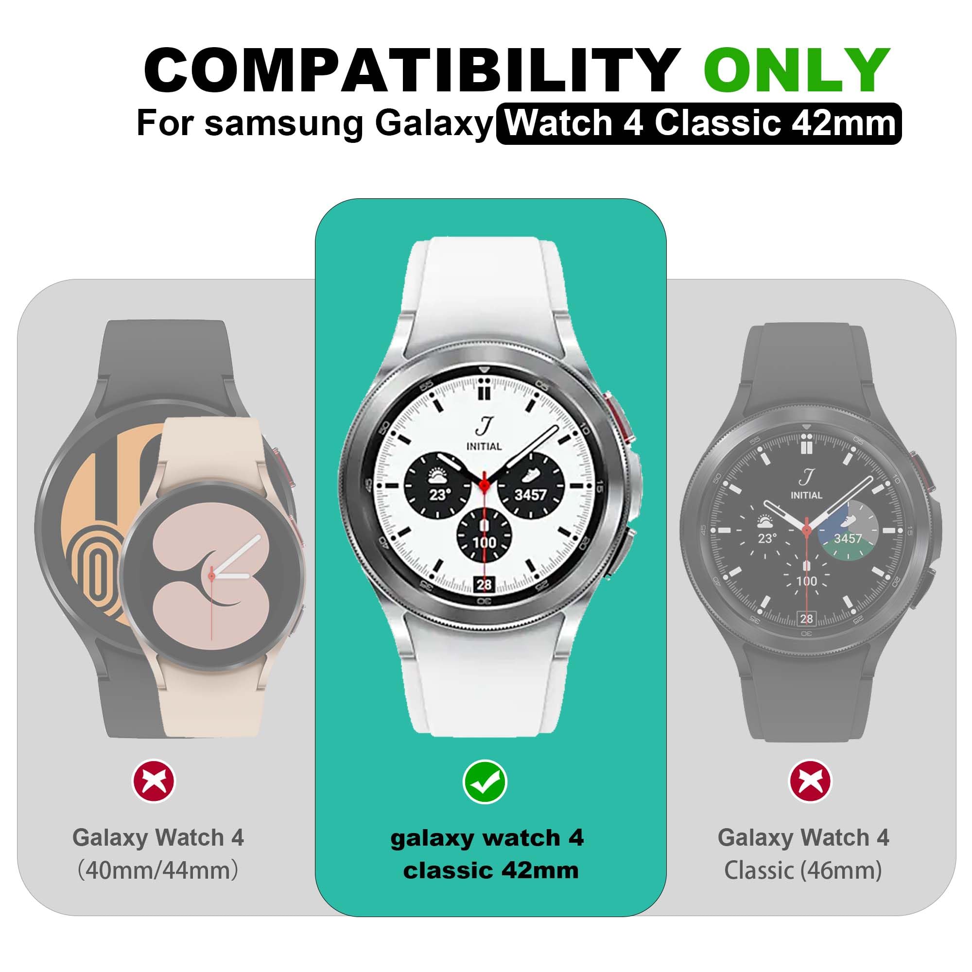 T-Engine Case Compatible With Galaxy Watch 4 Classic 42Mm (2021), Not For Galaxy Watch 42Mm In 2018 Version