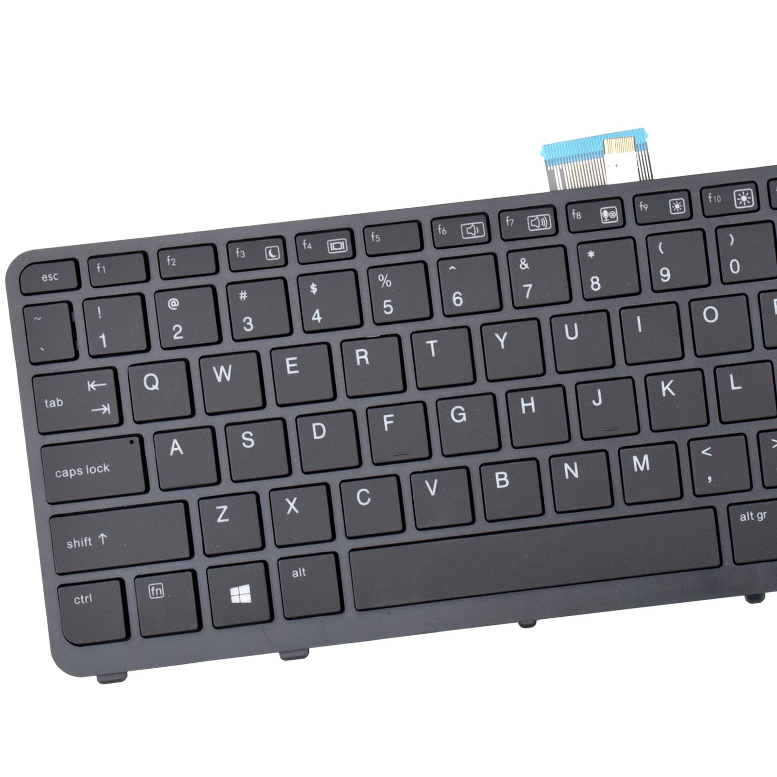 Tlbtek Backlight Keyboard Replacement Compatible With Hp Zbook 15 G1,Zbook 15 G2,Zbook17 G1 And Zbook 17 G2 Series Laptop