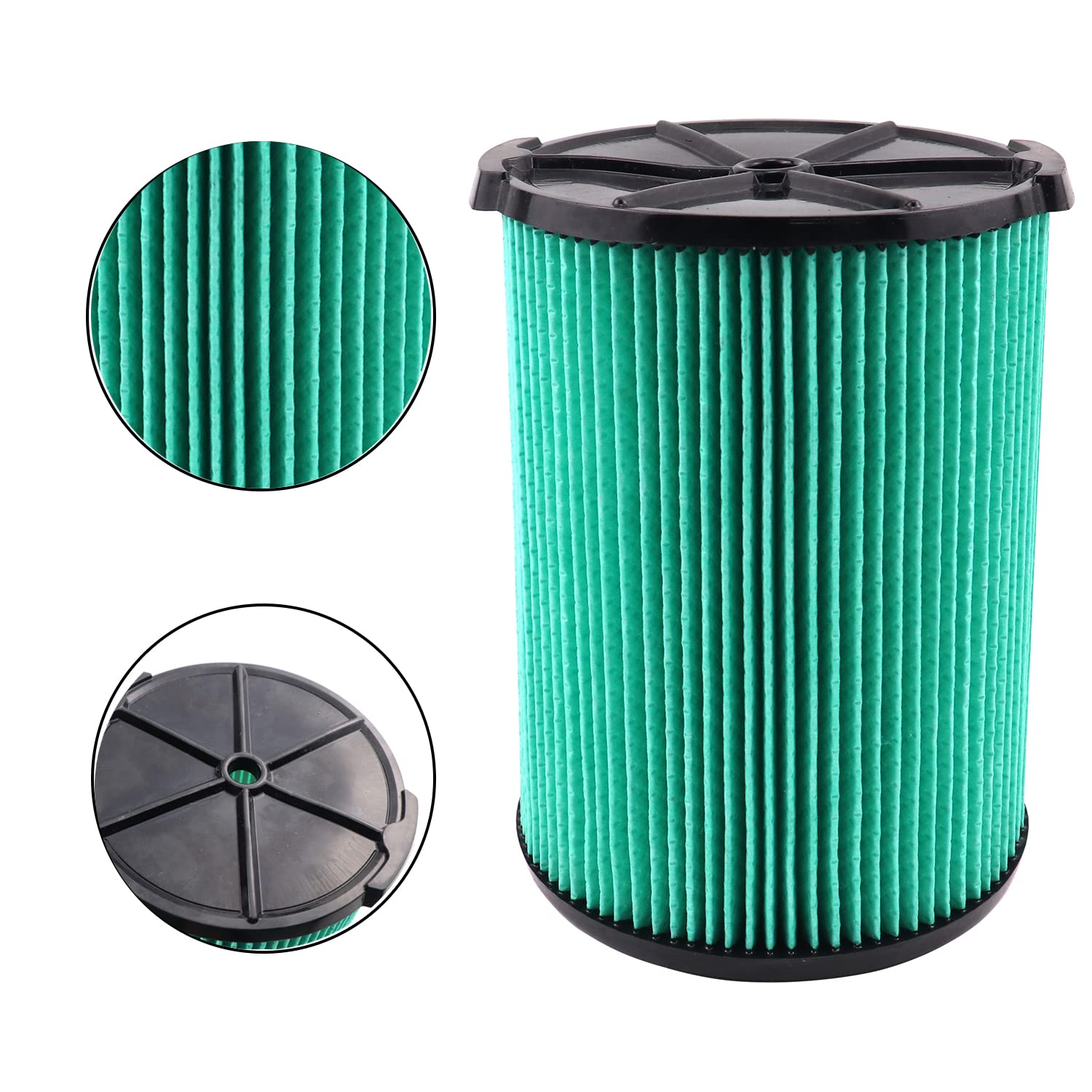 Vf6000 Replacement Filter Compatible With Ridgid 5 20 Gallon Wet Dry Vacuums Wd0671 Wd5500 Wd6425 Wd7000 Wd1280 Wd1851 Wd1680 Wd