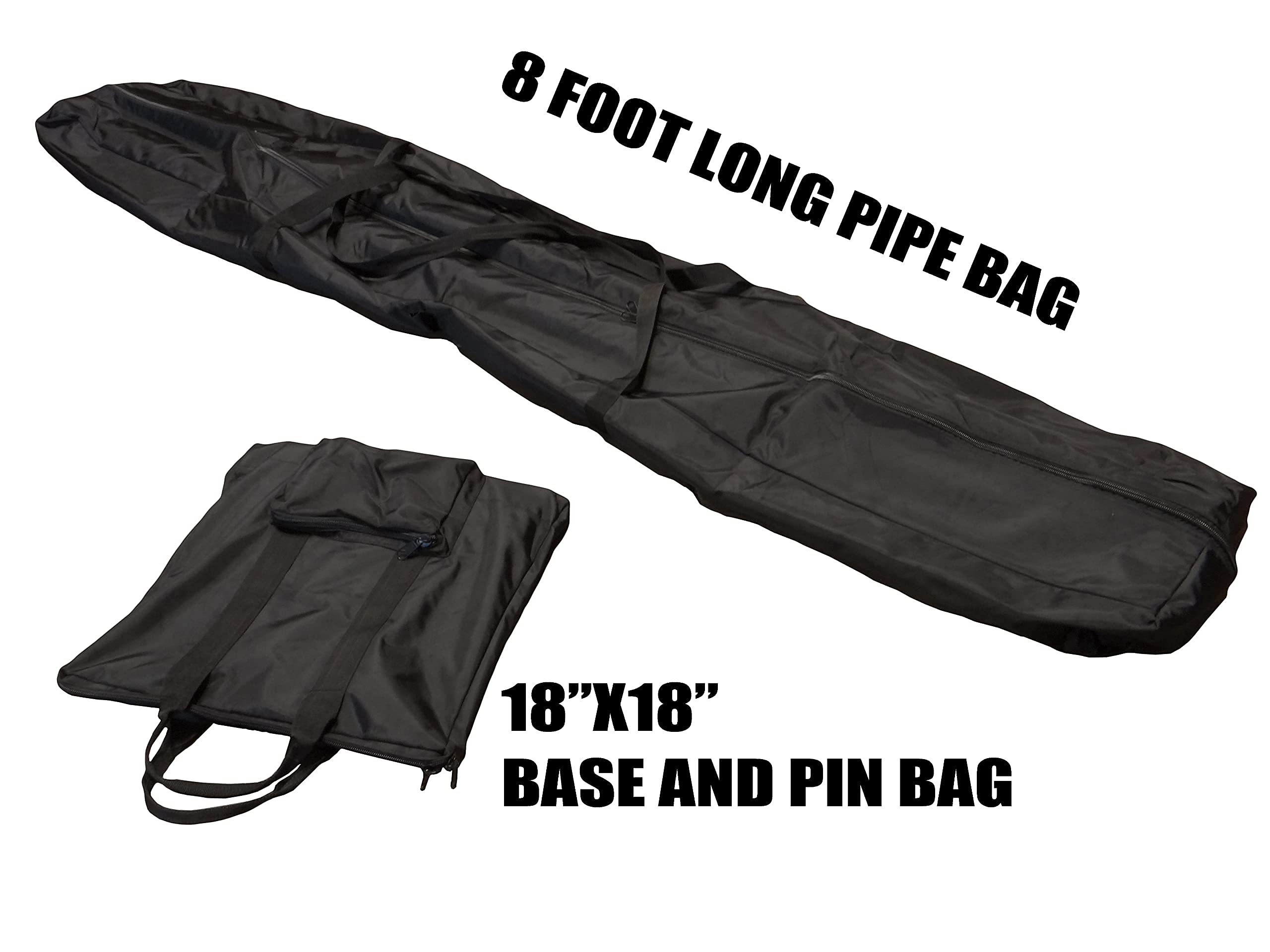 Onlineeei, 8Ft Pipe Bag & Base Bag Set For Use With Quick Backdrop Pipe And Drape Kits