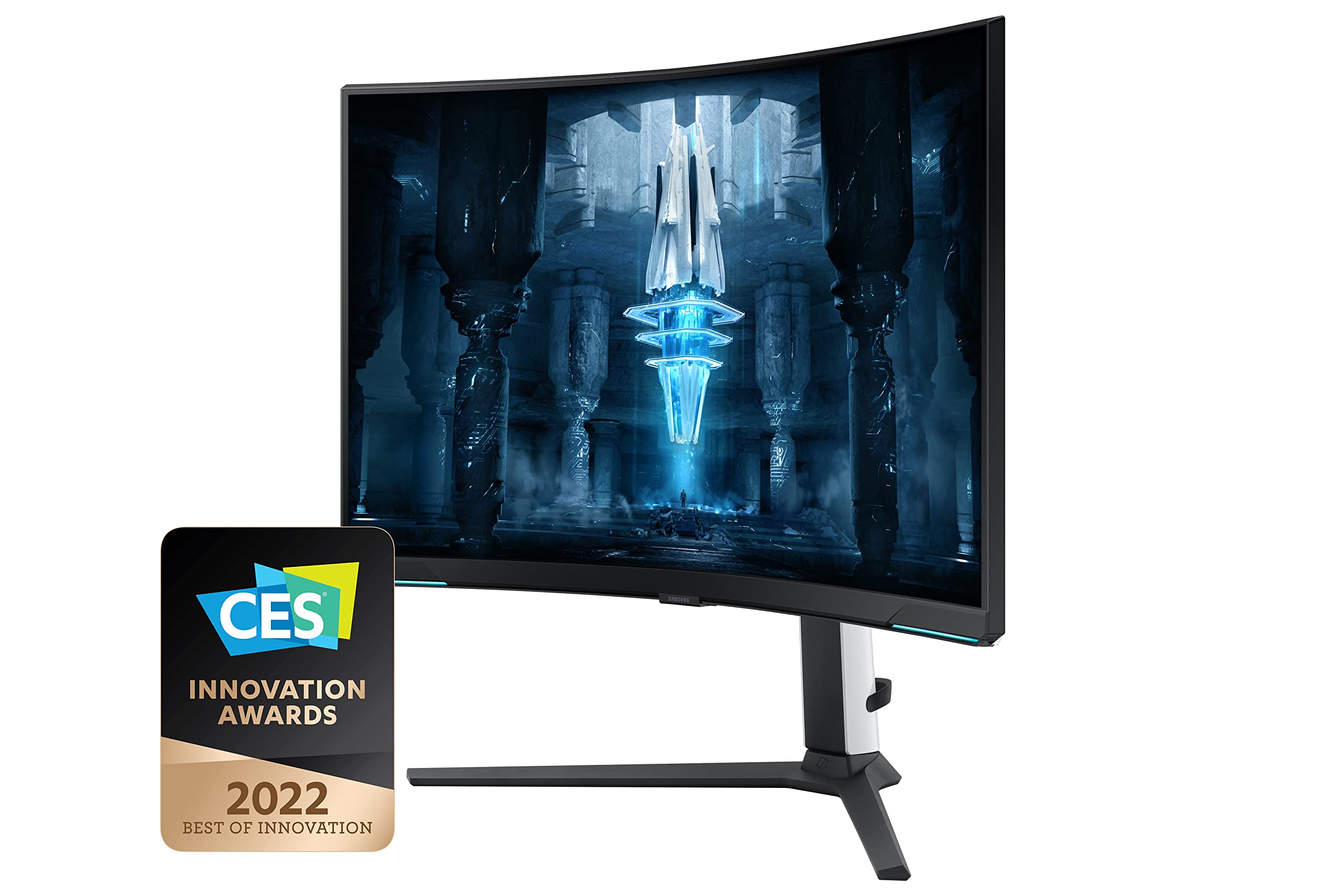 Samsung 32'' Odyssey Neo G8 4K Uhd 240Hz 1Ms G Sync 1000R Curved Gaming Monitor, Quantum Hdr2000, Amd Freesync Premium Pro, Matt