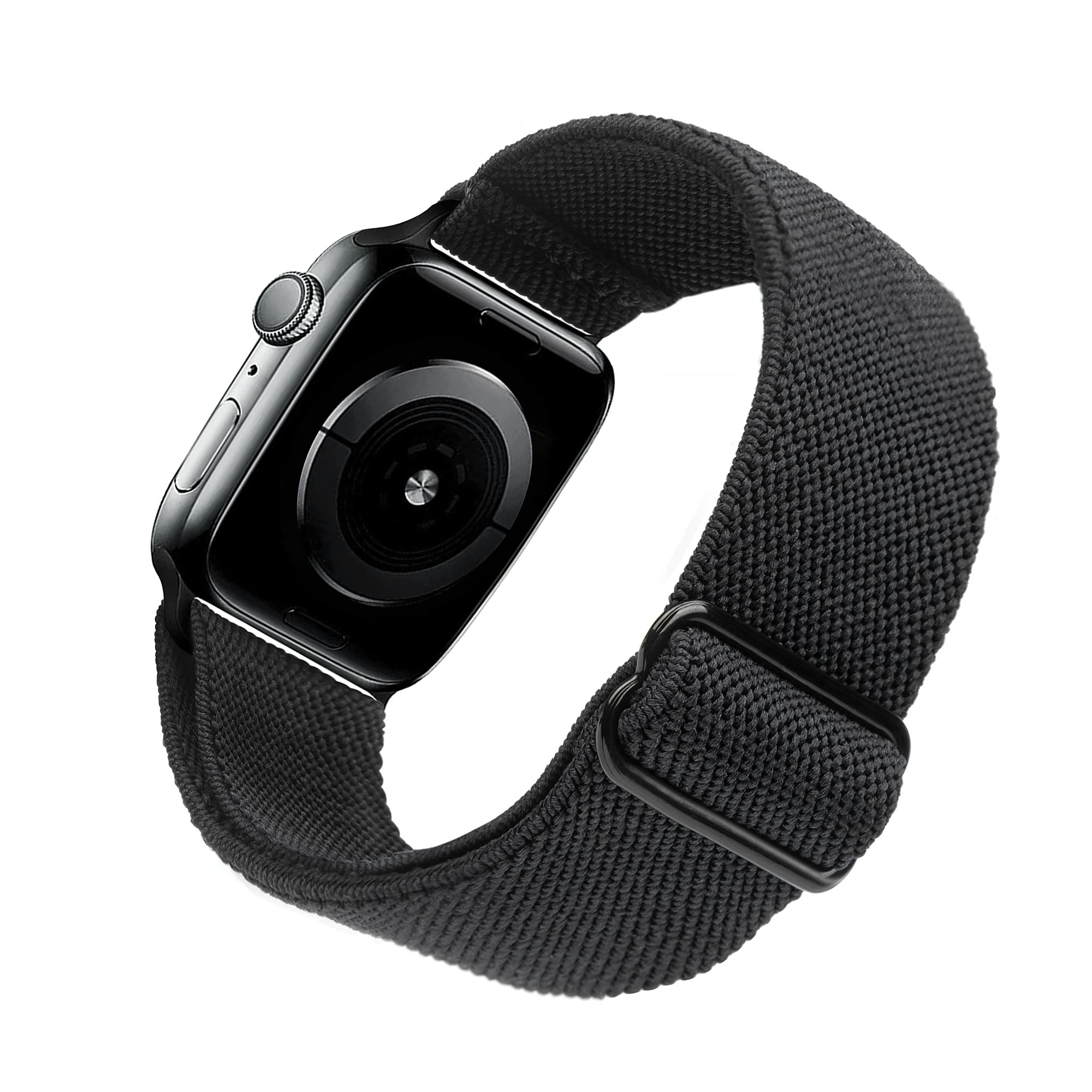 Arae Stretchy WatchBand Compatible for Apple Watch Band 42mm 41mm 40mm 38mm Comfortable Adjustable Sport Band for iWatch Series 