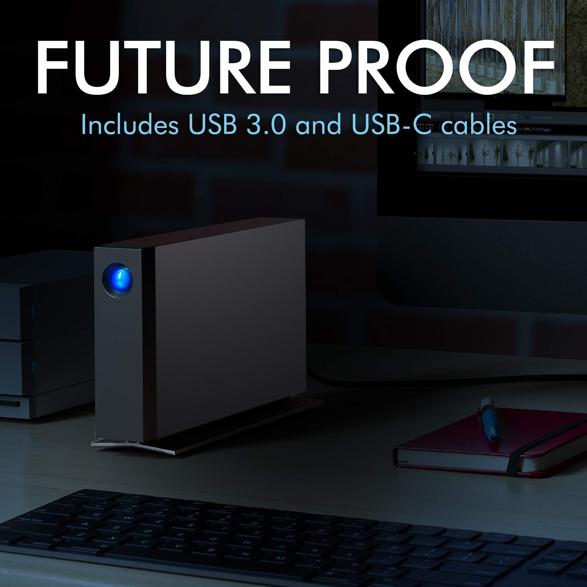 Lacie D2 Professional, Usb 3.1 Type C, 3.5E, 16Tb Stha16000800
