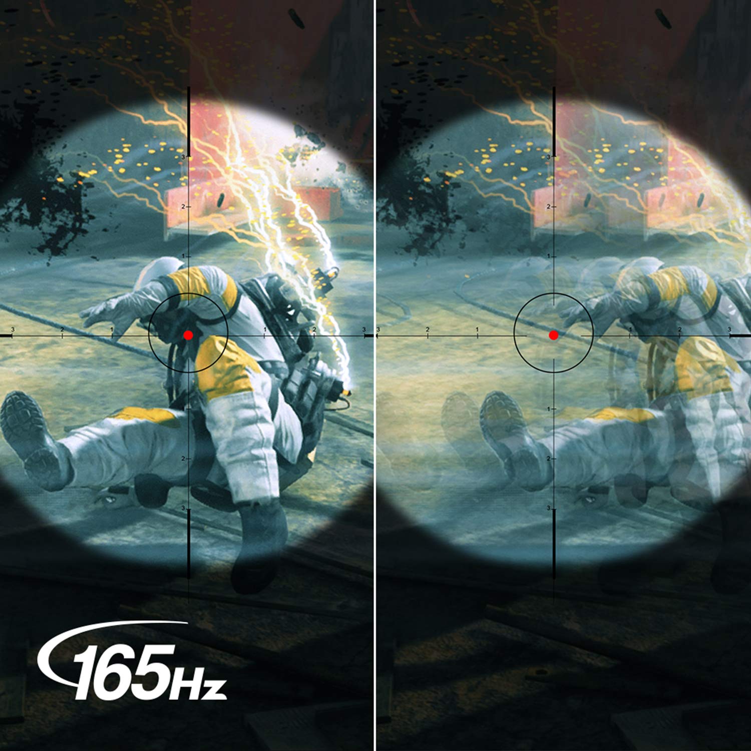 Acer Nitro 31.5'' Fhd 1920 X 1080 1500R Curved Pc Gaming Monitor | Amd Freesync Premium | Up To 165Hz Refresh | 1Ms Vrb | Vesa M