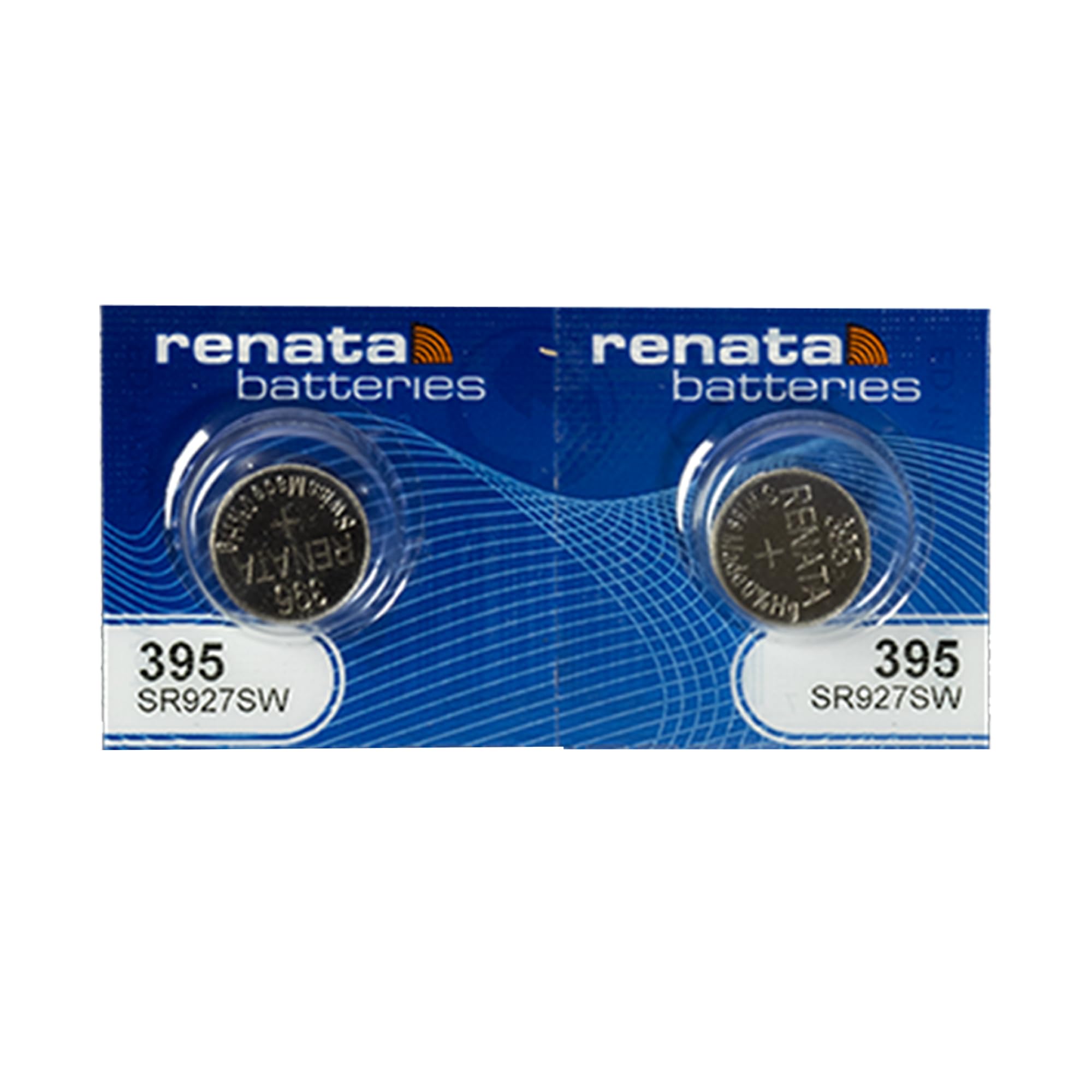 Renata 395 Sr927Sw Batteries   1.55V Silver Oxide 395 Watch Battery (2 Count)