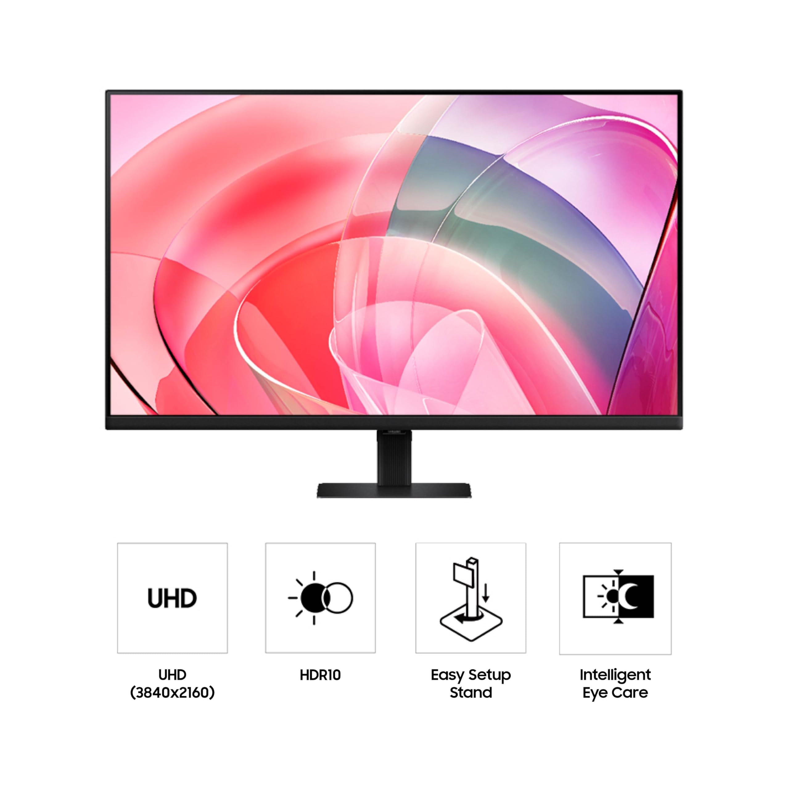 Samsung 37'' Viewfinity S7 (S70D) 4K Uhd Hdr10 High Resolution Monitor, Dp Port, Tuv-Certified, 2025, Ls37D700Eanxza