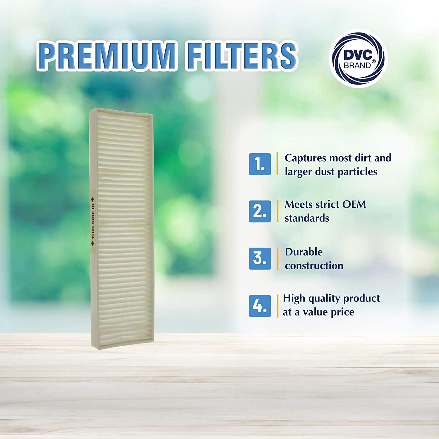 Dvc Micro Lined Replacement Filters For Bissell 32076 Upright Vacuums Style 7, Style 9 3 Filters