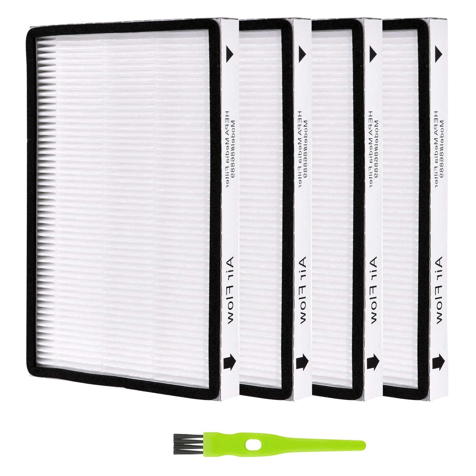 4 Pack 86889 Hepa Media Filter Replacement For Sears Kenmore Ef 1,86889,20 86889,40324,53295,Kc38Kcen1000 Canister And Upright V