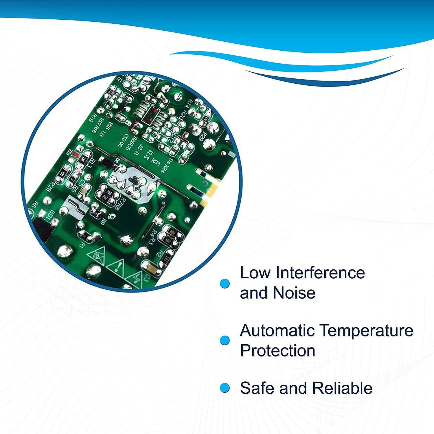 Hqrp Ac Adapter Compatible With Digitech Vocalist Live 4 / Vocalist Live 5 / Vocalist Live Vhm5 Guitar Multi Effects Pedals, Pow