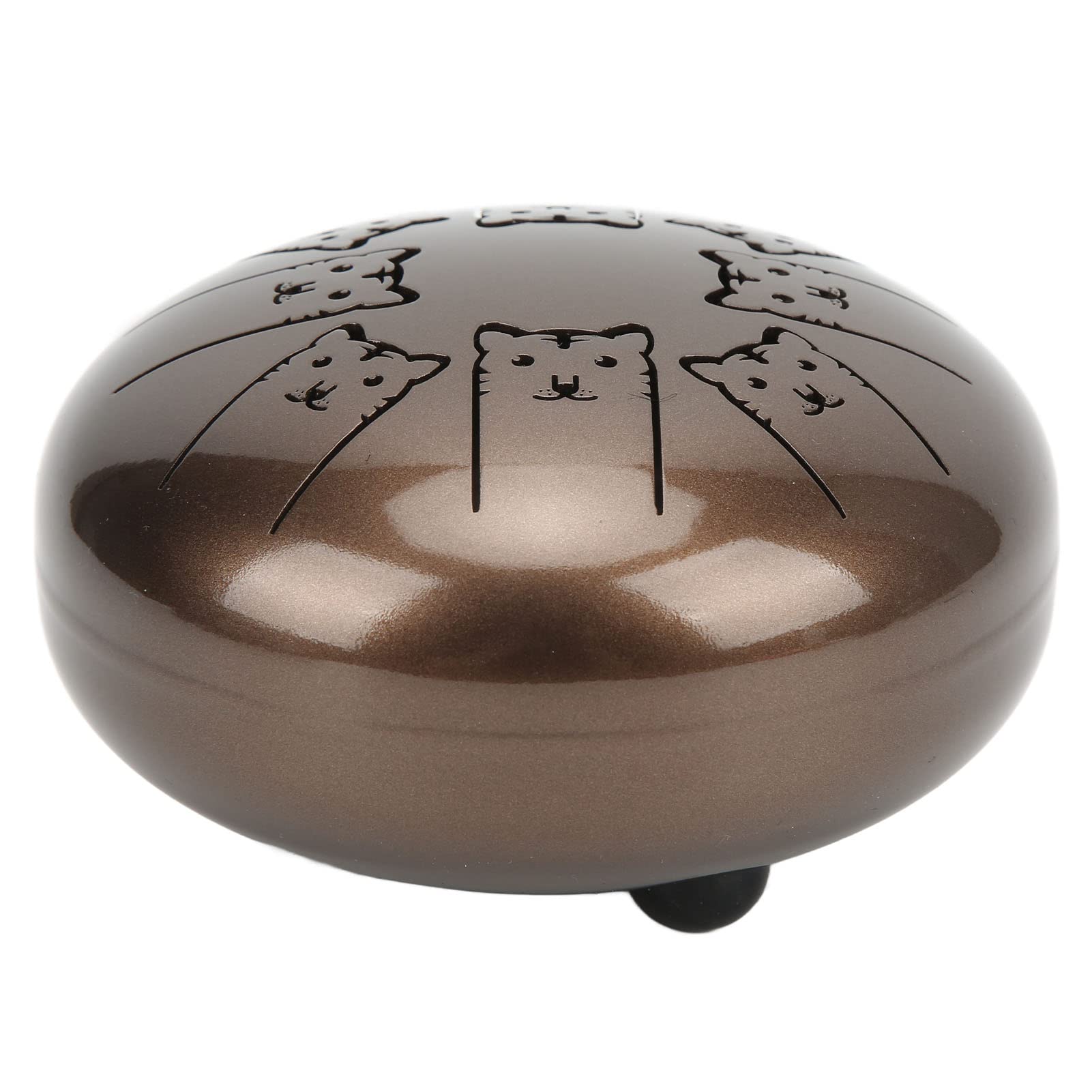Excluzo 5.5In Tongue Drum, Percussion Ethereal Drum Compact Size With Drumsticks For Religious Events For Music Education