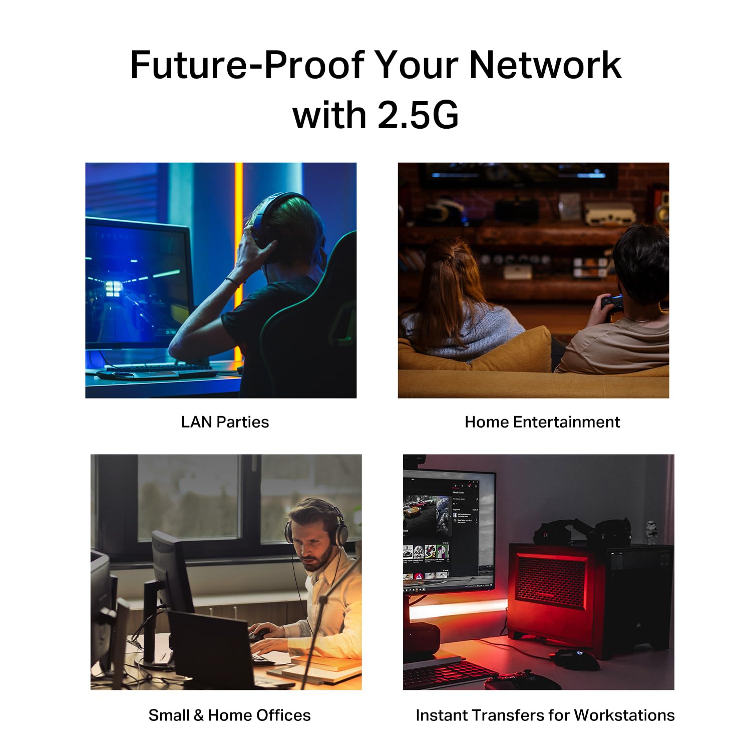 Tp Link Tl Sg105S M2 | 5 Port Multi Gigabit 2.5G Ethernet Switch | Unmanaged Network Switch | Ethernet Splitter | Plug & Play |