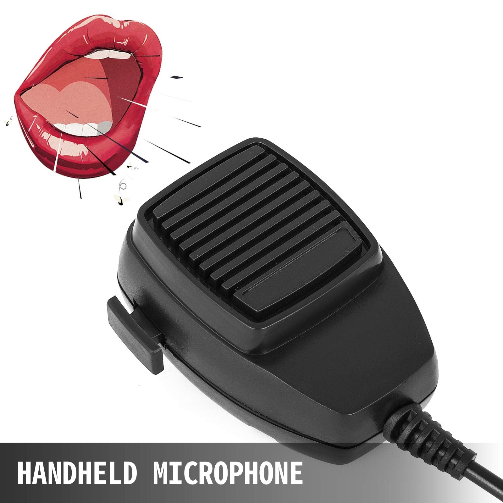 Mophorn 200W Siren Bundle 8 Tones Emergency Warning Siren With Pa Speaker Mic System Vehicle Siren Box Fit For Police, Ambulance, Fire Fighting And Engineer Vehicles