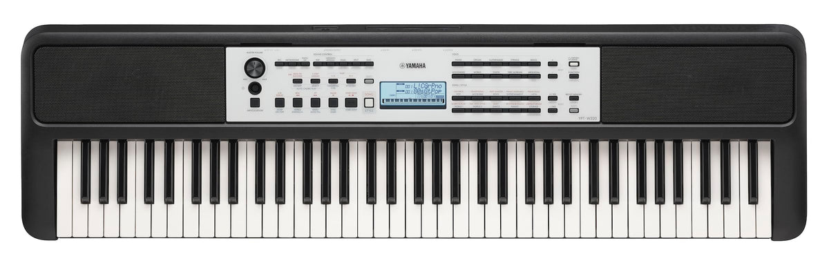 Yamaha Ypt W320 76 Touch Sensitive Key Portable Keyboard For Beginners With Music Rest, Power Adapter