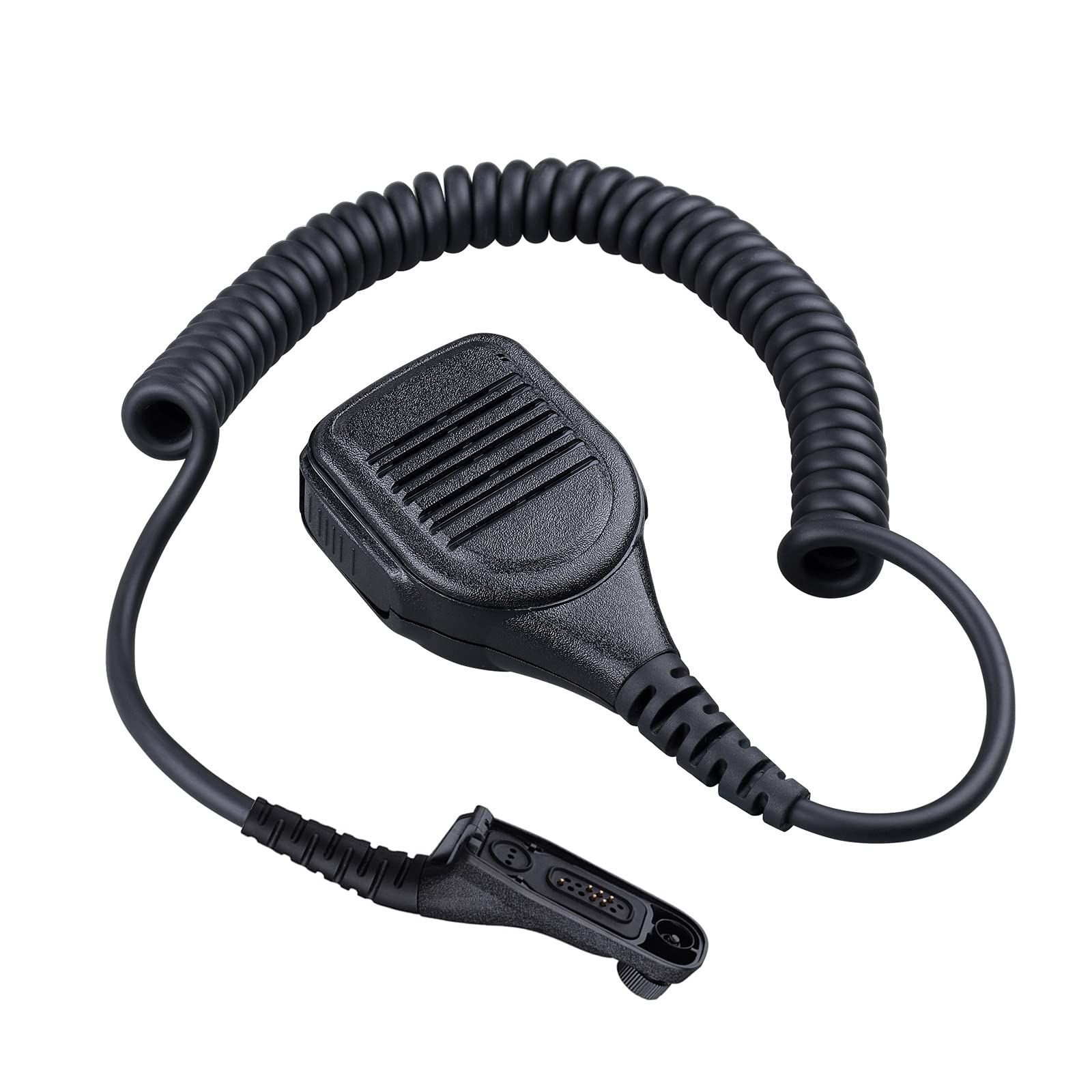 Commixc Shoulder Mic, Waterproof Ip55 Handheld Speaker Mic With External 3.5Mm Earpiece Jack, Compatible With Motorola Apx4000 Apx6000 Apx7000 Xpr6350 Xpr6550 Xpr7350 Xpr7550 Two Way Radios