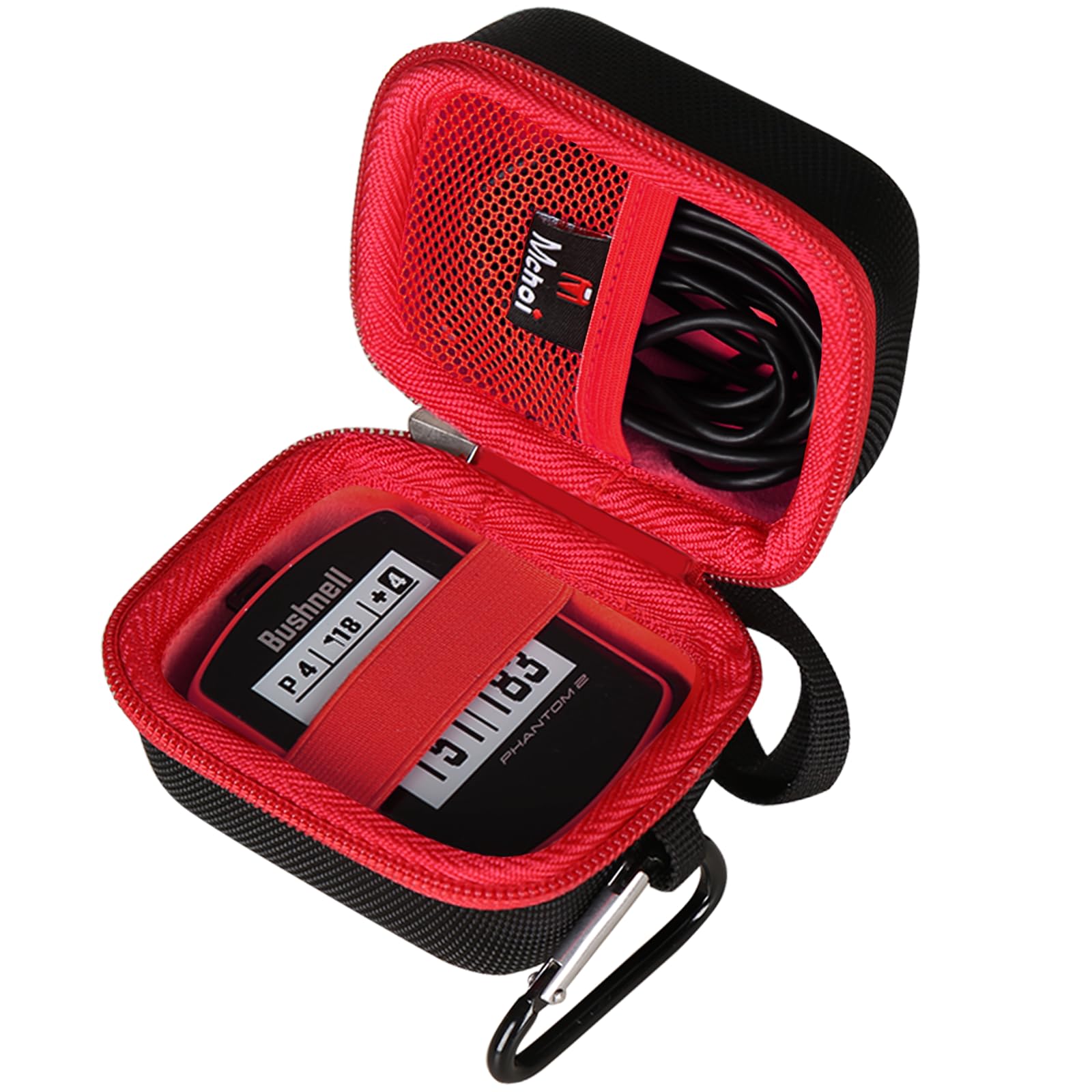 Mchoi Golf Gps Storage Case Suitable For Bushnell Phantom 2 Handheld Gps, Phantom Golf Gps, Shockproof Golf Rangefinder Protecti