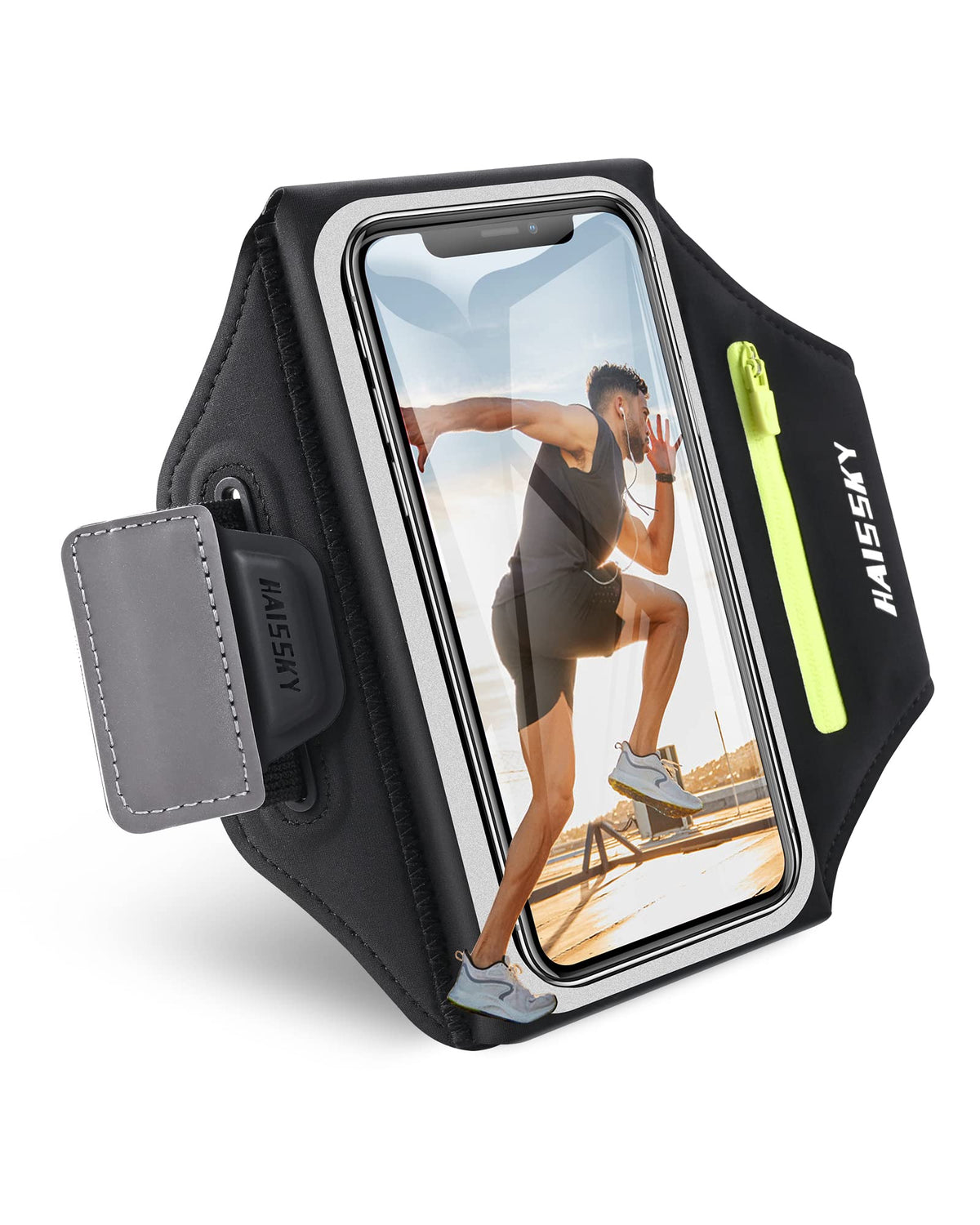 Running Armband [3D Design] With Key Pouch, Running Phone Holder For Iphone 15 14 13 12 11 Pro Max Plus, Samsung S24 S23 S22 S21