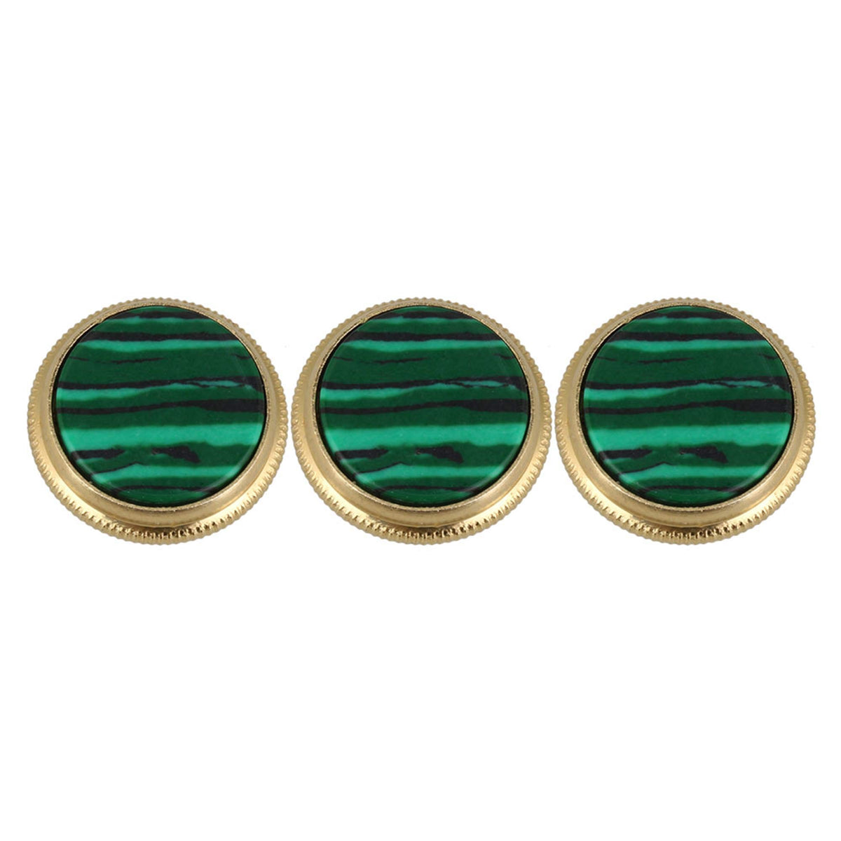 Bqlzr Gold Green Trumpet Finger Button Musical Instruments Replacement Parts Pack Of 3
