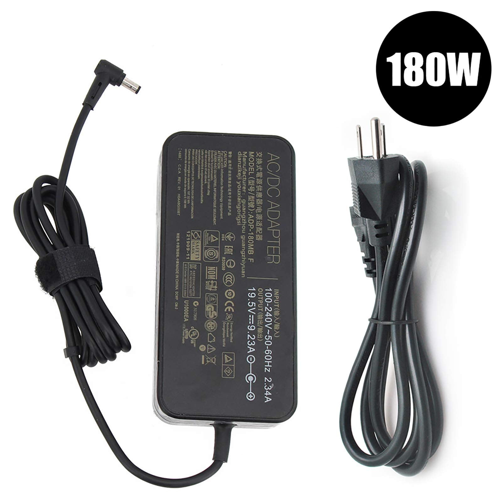 19.5V 9.23A 180W Laptop Charger Adp 180Mb F Fit For Asus Rog G750Jm G751Jm G750Js G75Vw G75Vx Gl502Vt G750Jw G750Jm G750Jx G751J