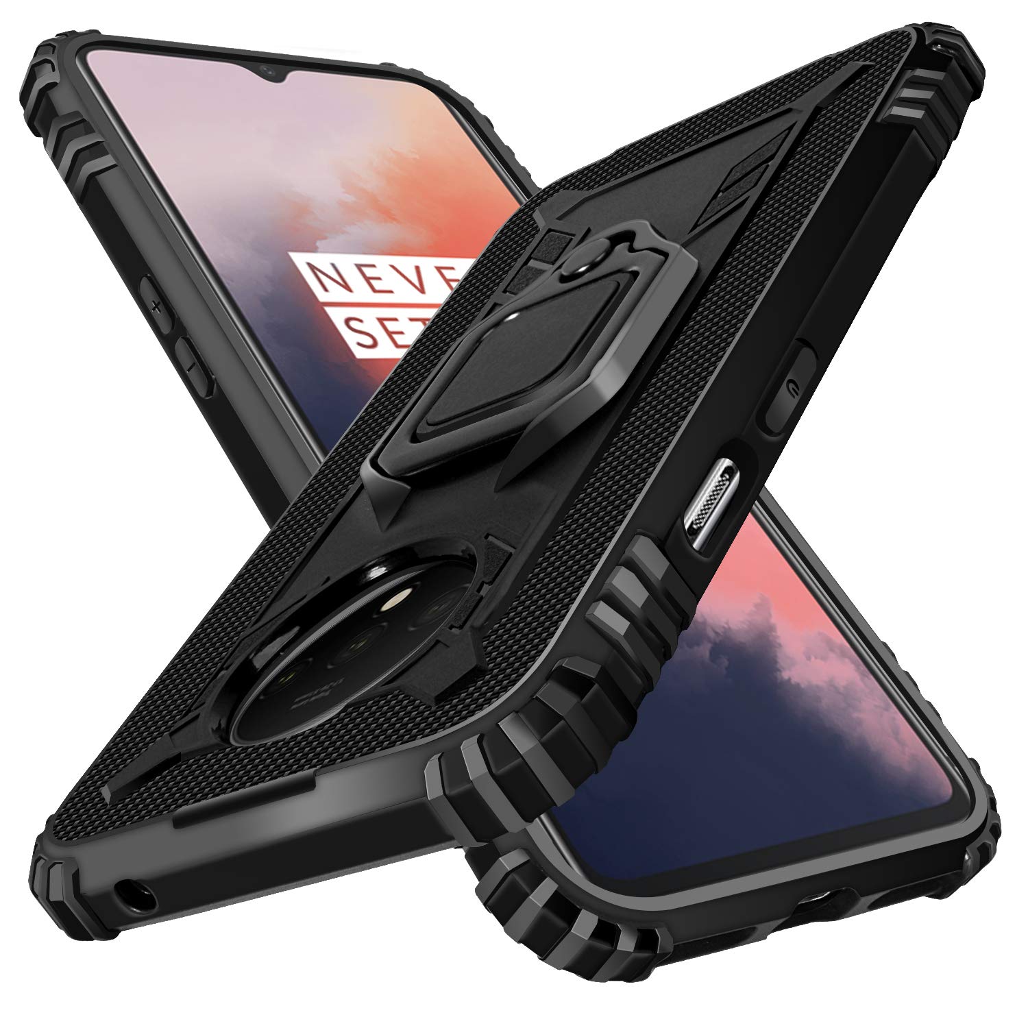 Shields Up Oneplus 7T Case | 10Ft. Drop Tested | Carbon Case | Ultra Slim | Lightweight | Scratch Resistant | Shockproof Rugged