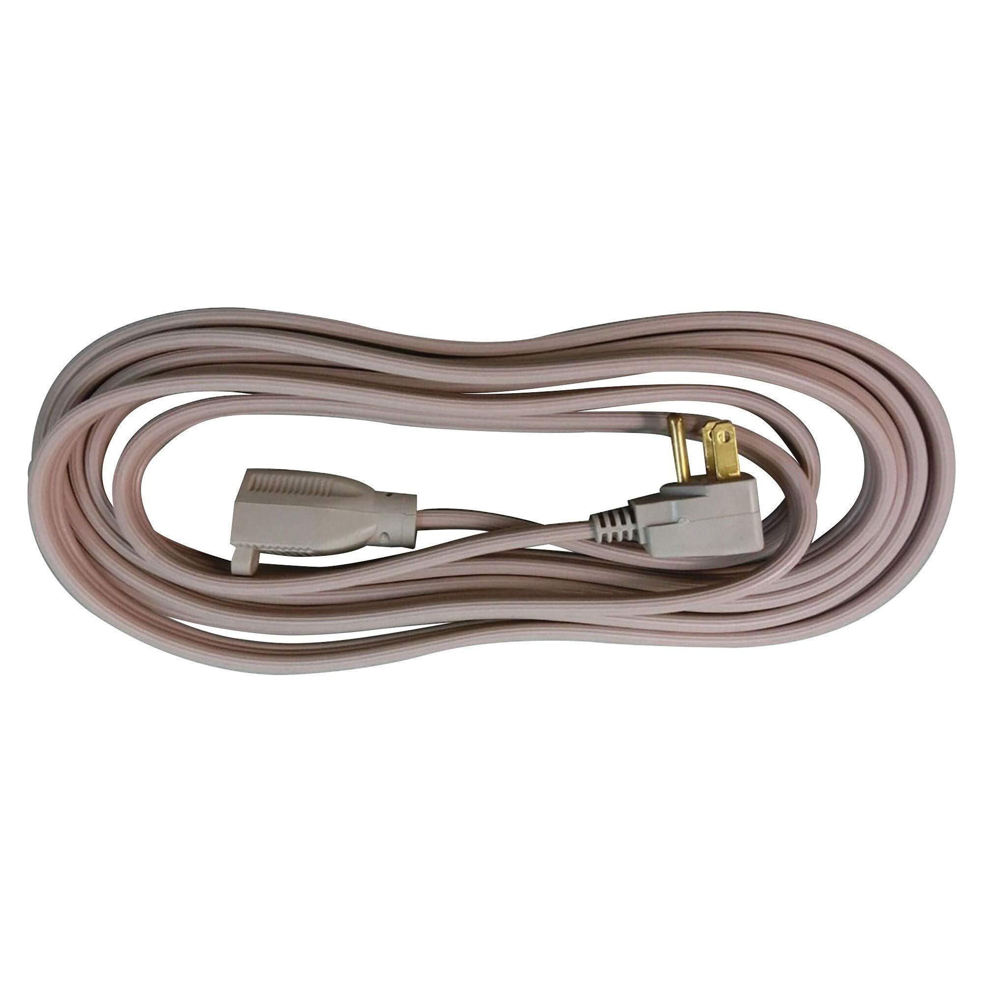 Compucessory CCS25147 Heavy Duty Indoor Extension Cord, Gray
