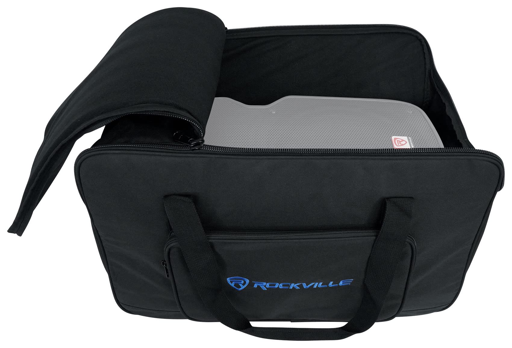 Rockville Tb10 Padded Speaker Bag Carry Case For 10'' Dj Pa Speakers+Stand