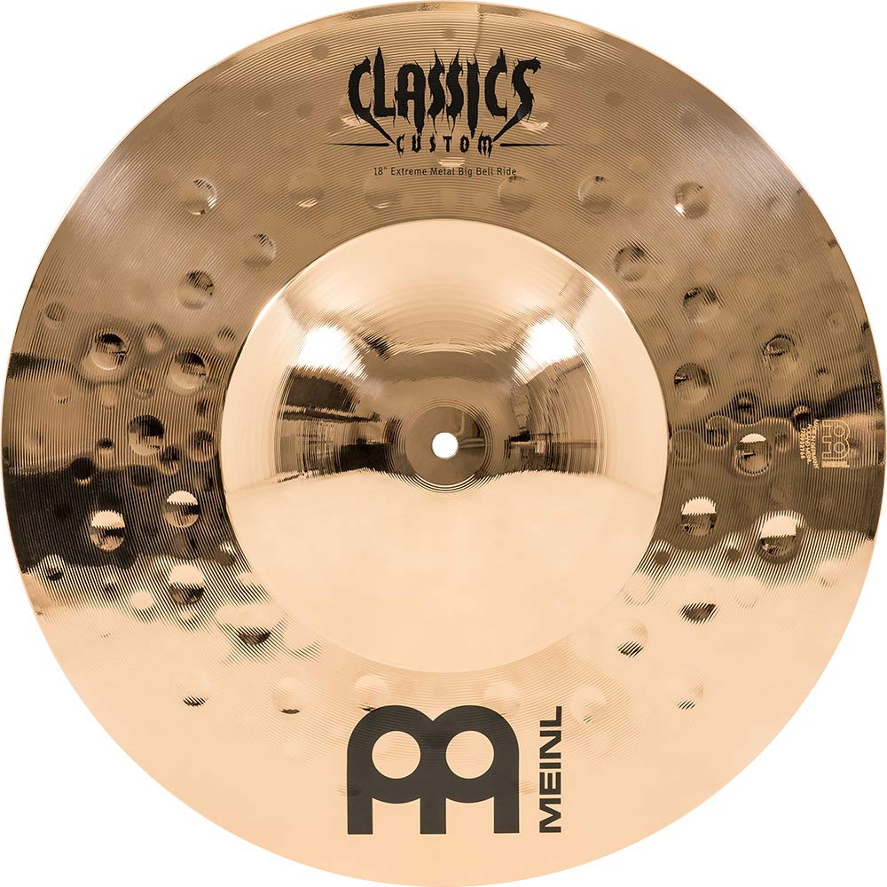 Meinl 18'' Big Bell Ride Cymbal   Classics Custom Extreme Metal   Made In Germany, 2 Year Warranty (Cc18Embbr B)