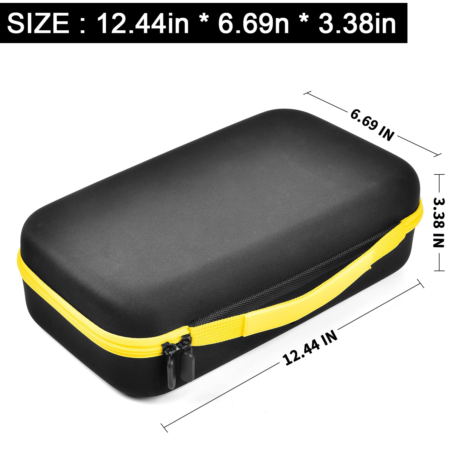 Ankhoh Walkie Talkie Case Holder For 50 Channel Gmrs Two Way Radio, Long Range Handheld Mobile Radios Hard Storage Carrying Box