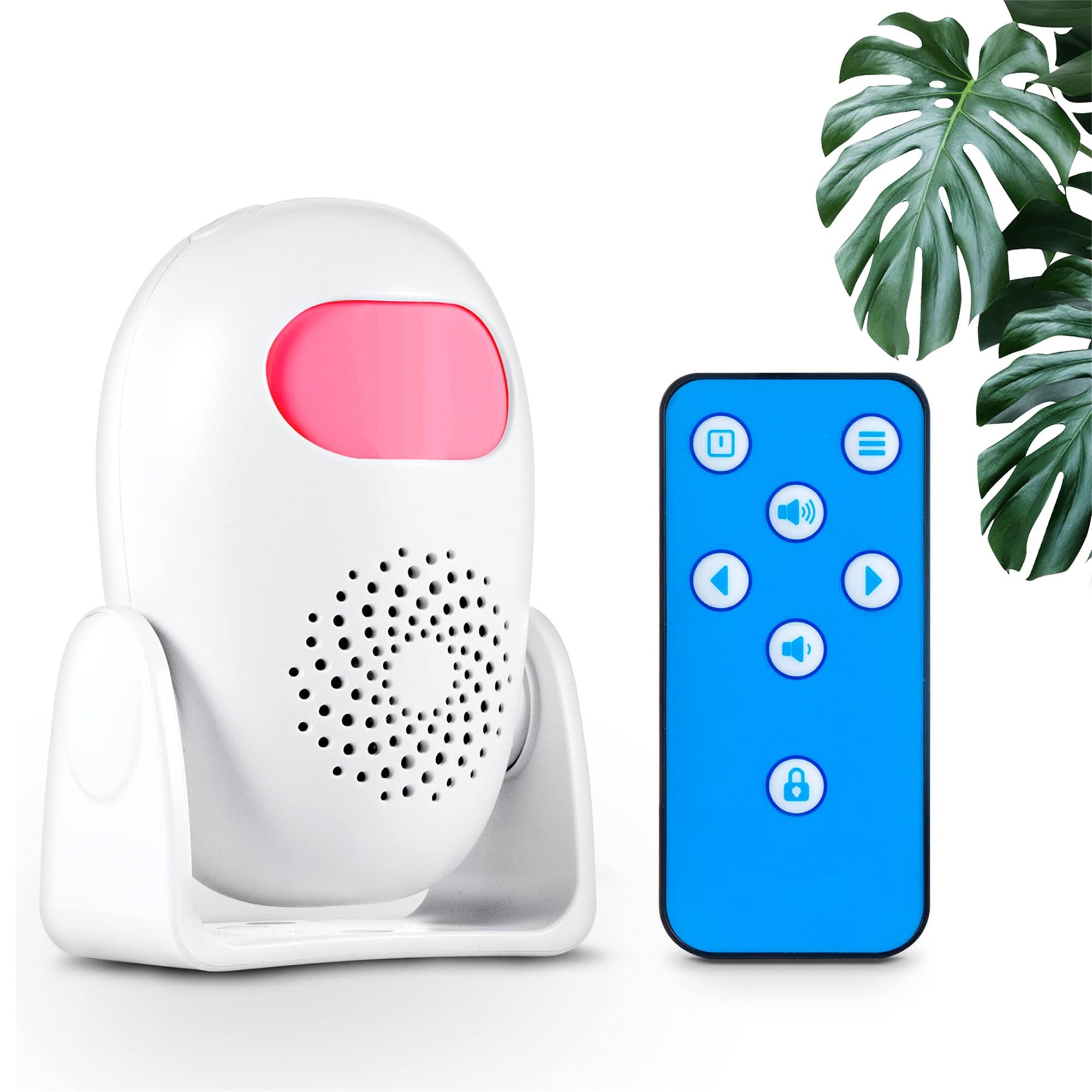 Towode Motion Detector Alarm Indoor Motion Sensor Alarm With Remote Control 110Db 4 Volume Levels Motion Detector Alert For Home