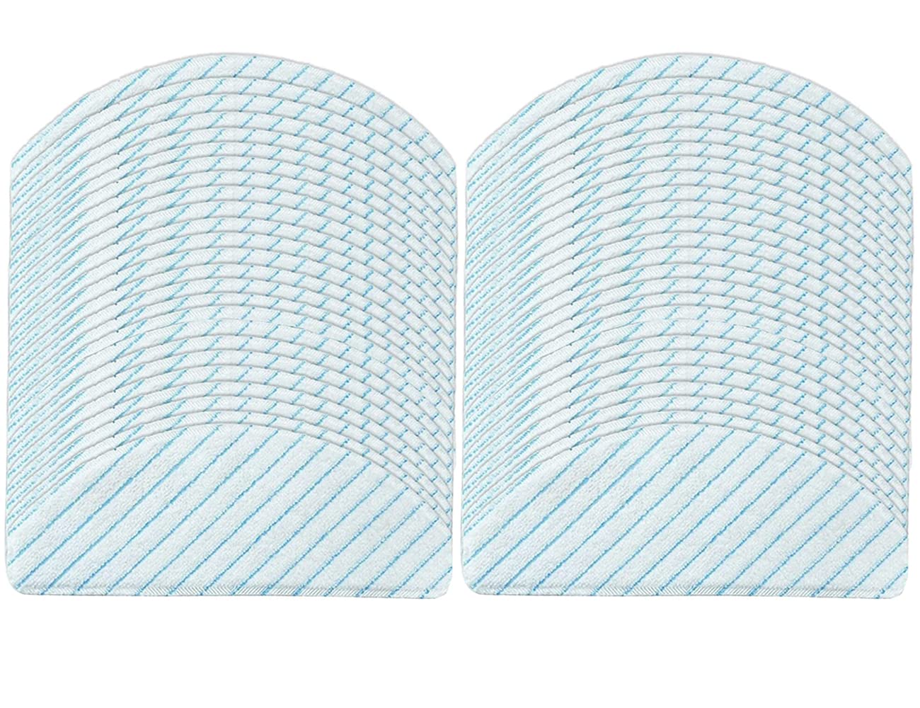 50Pcs Disposable Mopping Pads For Deebot Ozmo T8/T8+/T8 Aivi/N8/ N8 Pro/ N8 Pro+/T9 /T9+/ X1 Plus/ T10 Plus Deebot Mopping Pads(