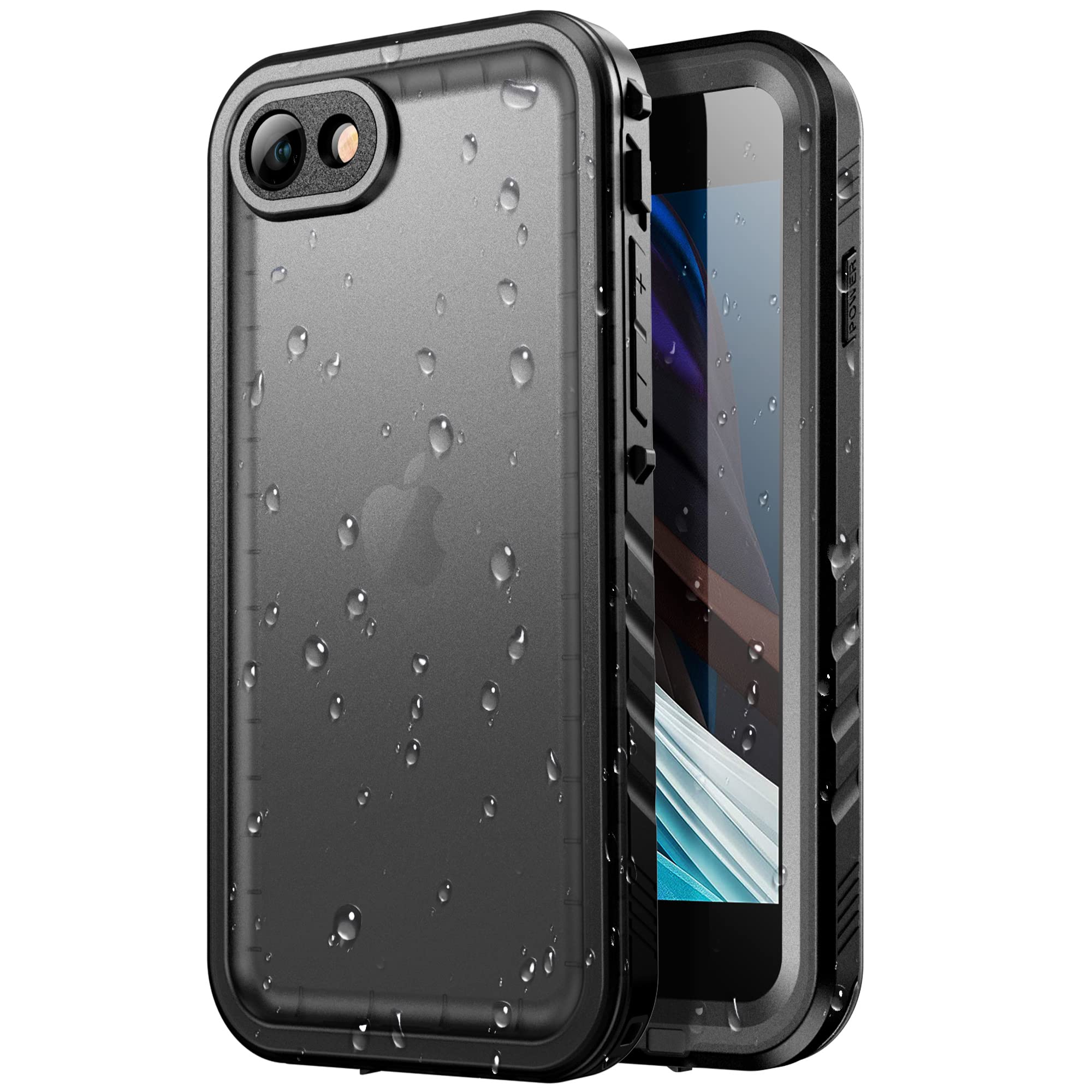 SPORTLINK Waterproof Case for iPhone SE 3rd 2022/iPhone SE 2nd 2020/iPhone 7/8 - Full Body Shockproof Dustproof Phone Screen Pro