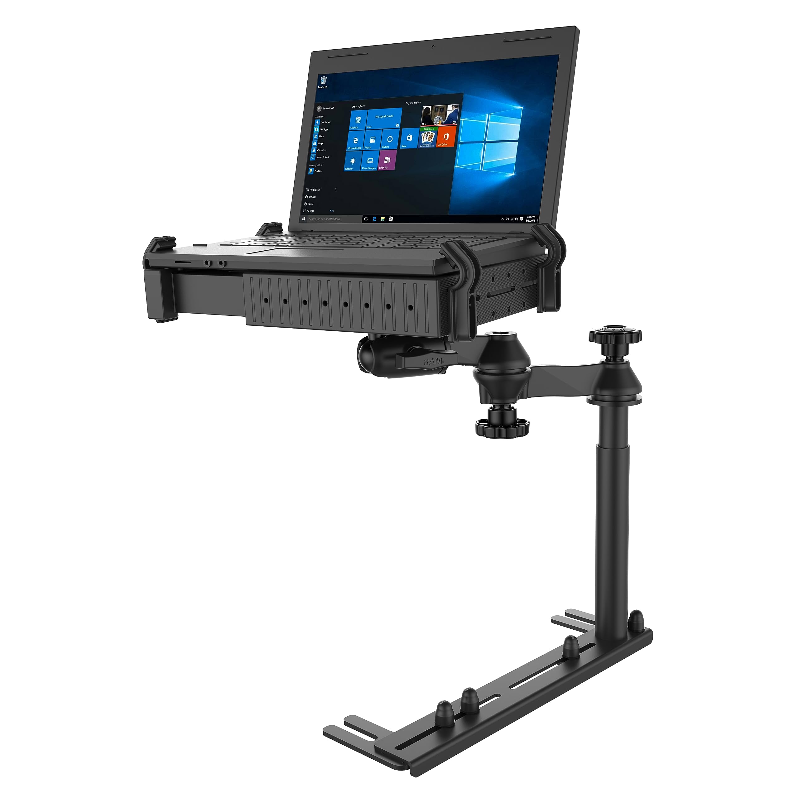 RAM MOUNTS NoDrill Univeral Vehicle Laptop Mount RAMVB196SW1